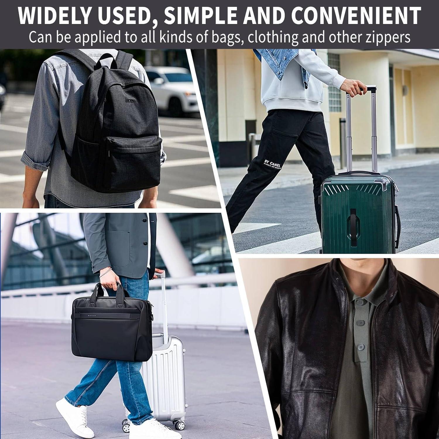 Tiradores de Cremallera Desmontables IVICOO - 8 Pcs, 2 Tamaños