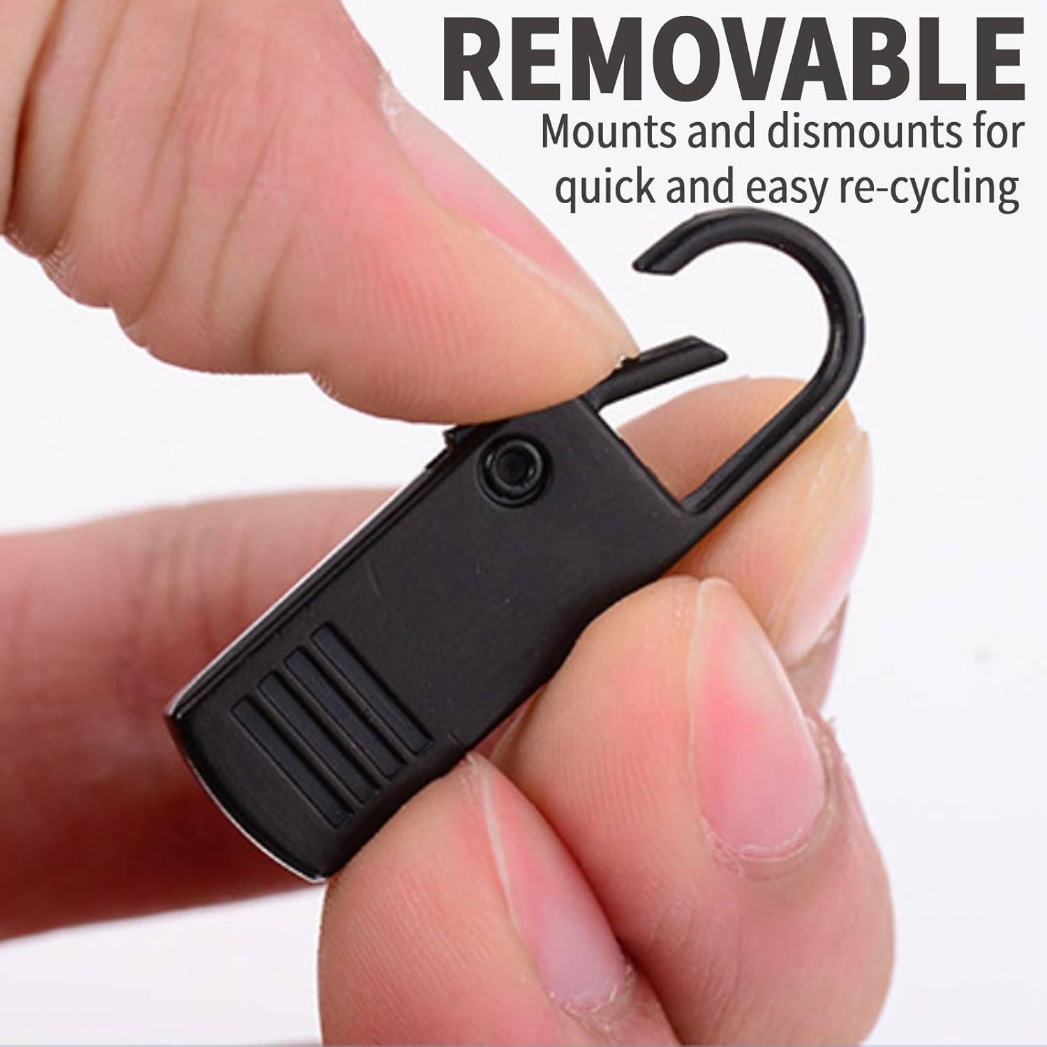 Tiradores de Cremallera Desmontables IVICOO - 8 Pcs, 2 Tamaños