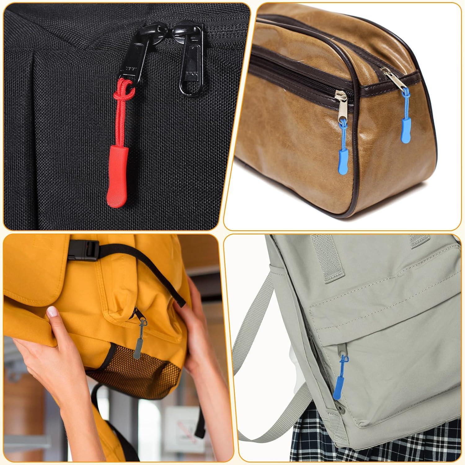 50 Tiradores de Cremallera Coloridos Xelsluthe 6.5cm Nylon