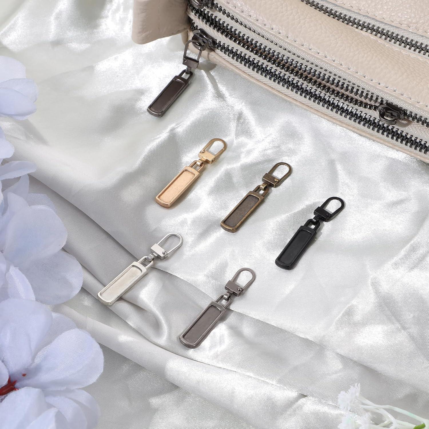 Kit de 15 Tiradores de Cremallera Universal XLIUAX - 5 Colores