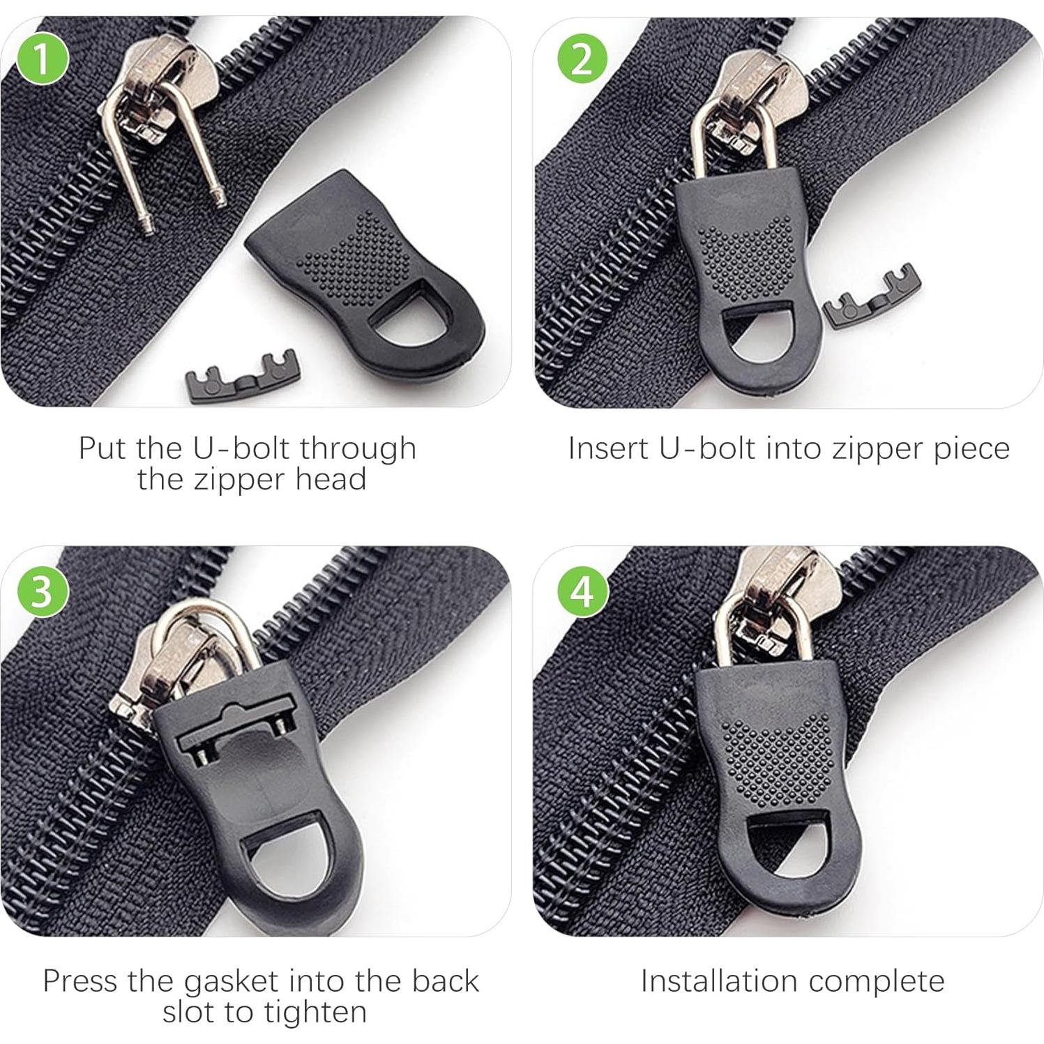 Kit de Reparación de Cremalleras Universal CeroDimo 20 Pcs