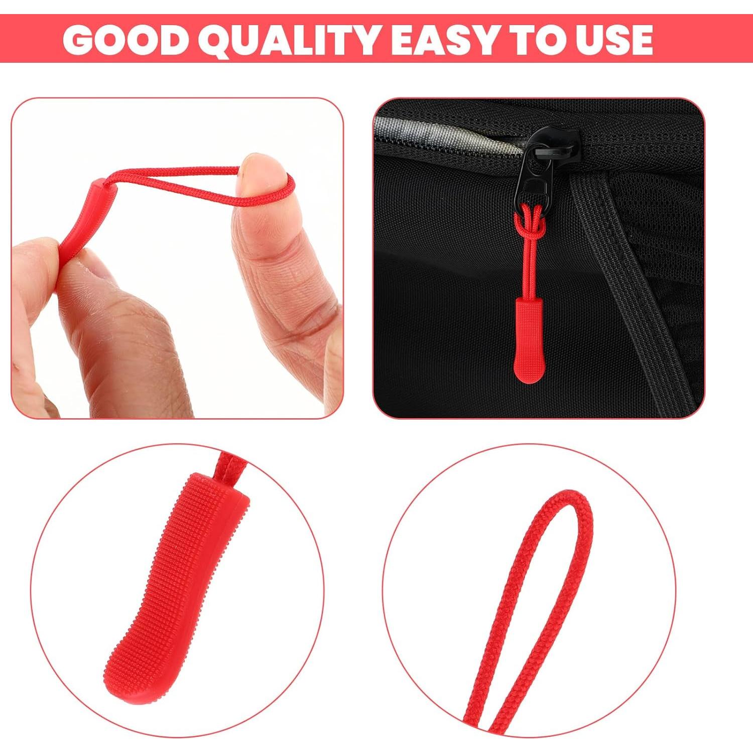 Kit de 50 Tiradores de Cremallera Multicolor Sorcristy 6.5cm