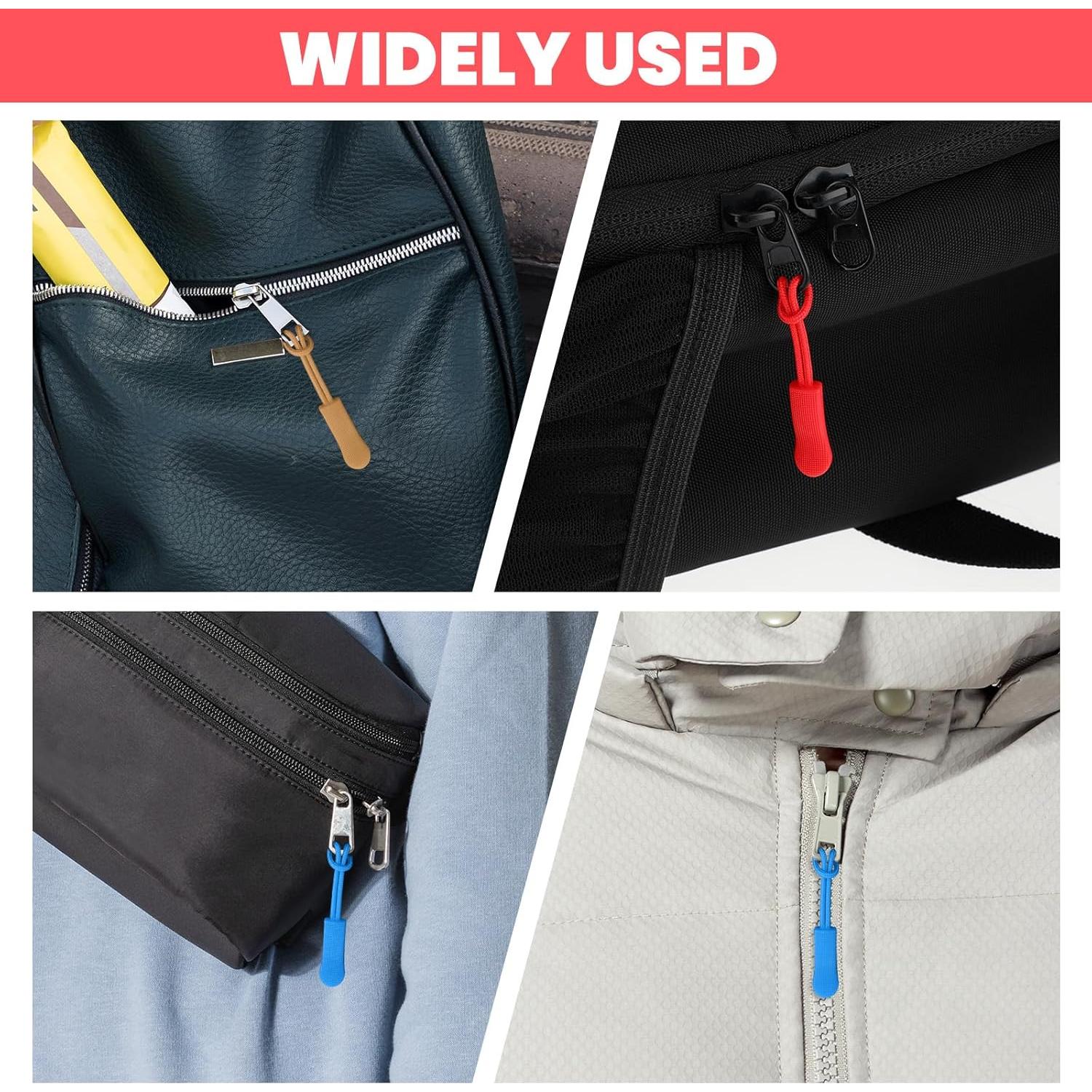 Kit de 50 Tiradores de Cremallera Multicolor Sorcristy 6.5cm