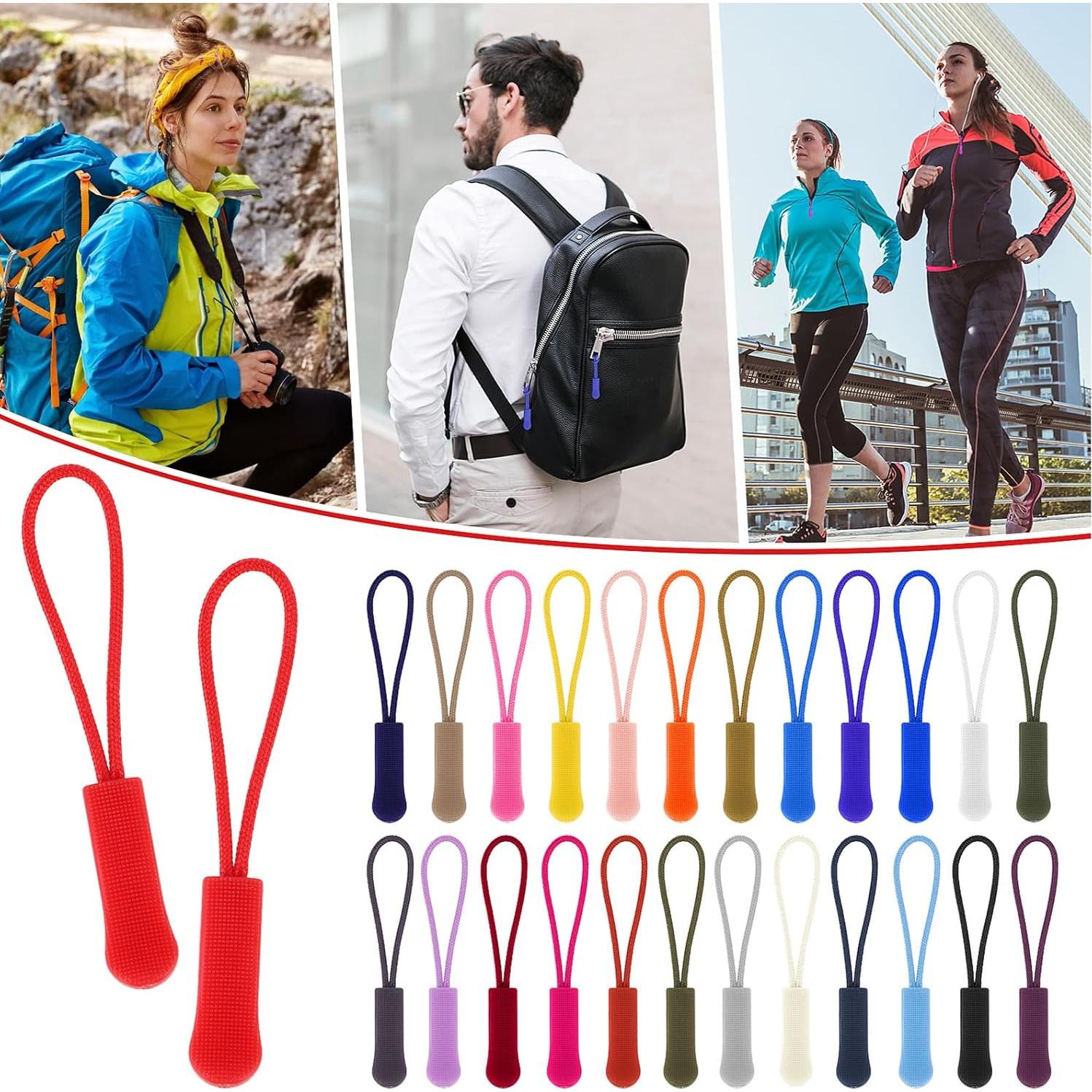 Kit de 50 Tiradores de Cremallera Multicolor Sorcristy 6.5cm