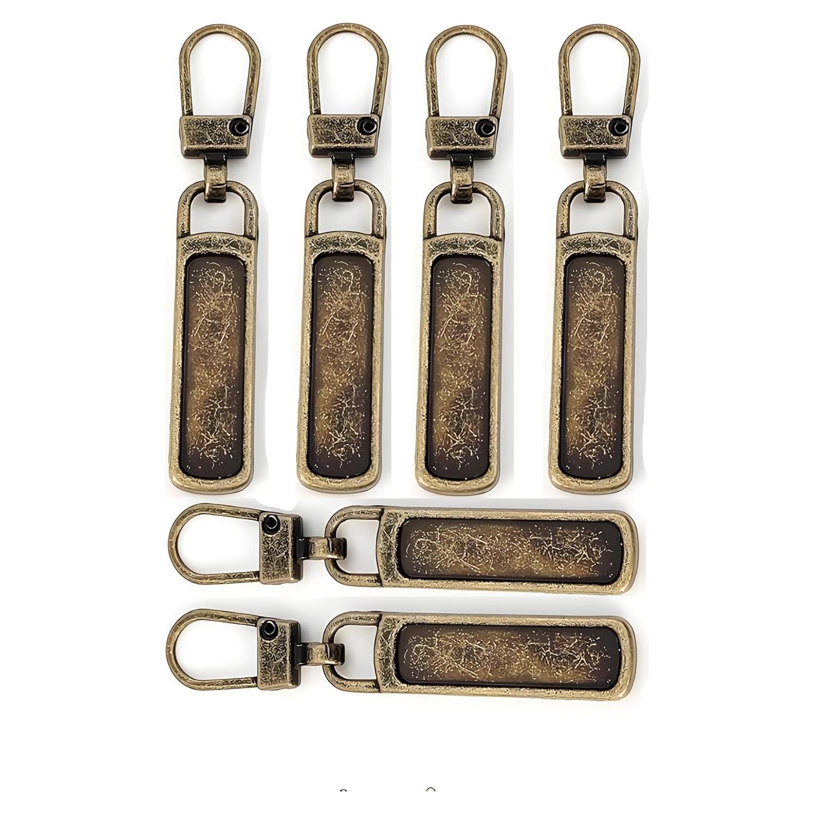 Kit de Reparación de Tiradores de Cremallera Veloshine 6 Piezas