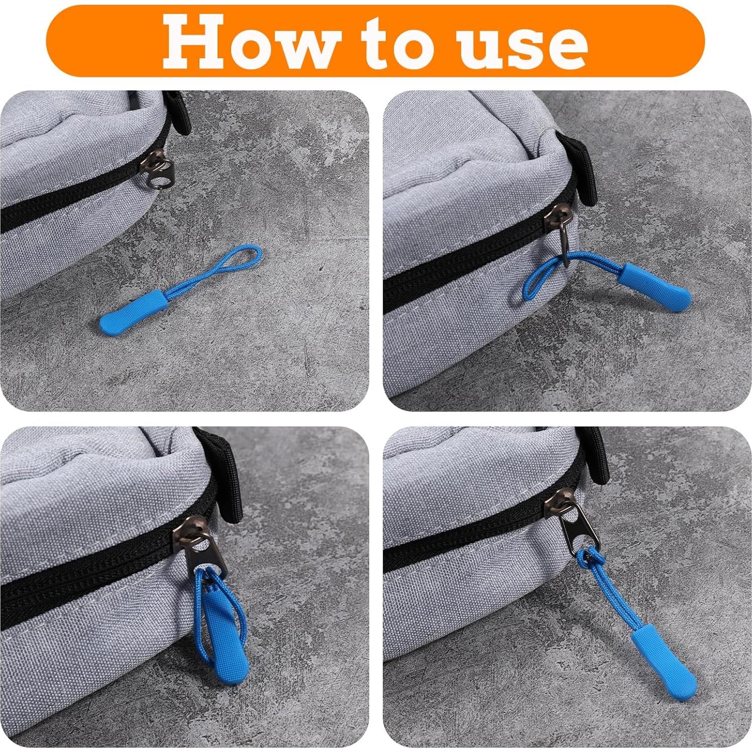 100 Tiradores de Cremallera de Reemplazo QfwdfcTrenz 25 Colores