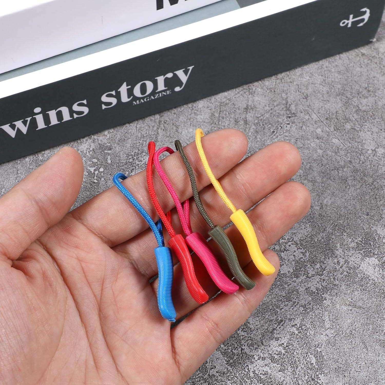 100 Tiradores de Cremallera de Reemplazo QfwdfcTrenz 25 Colores