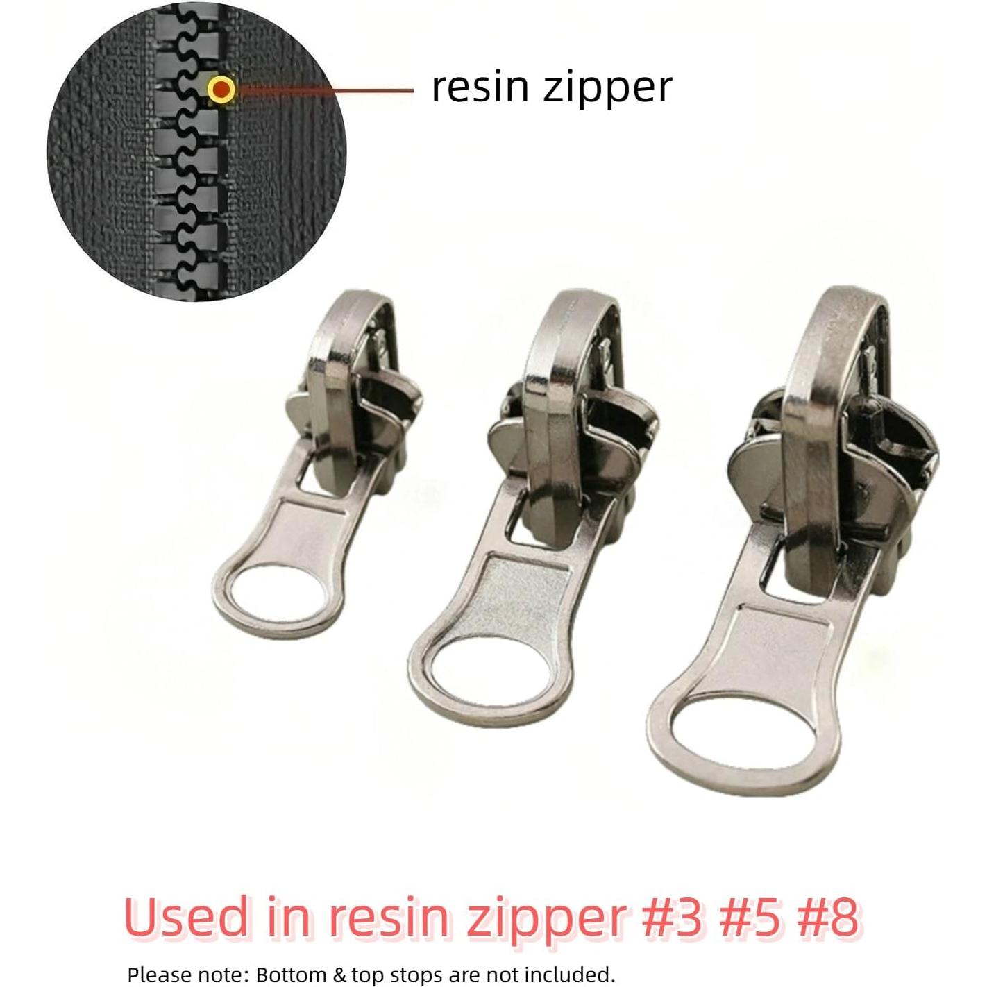 Kit de Reparación de Cremalleras Universal Rabihike - 6 Piezas