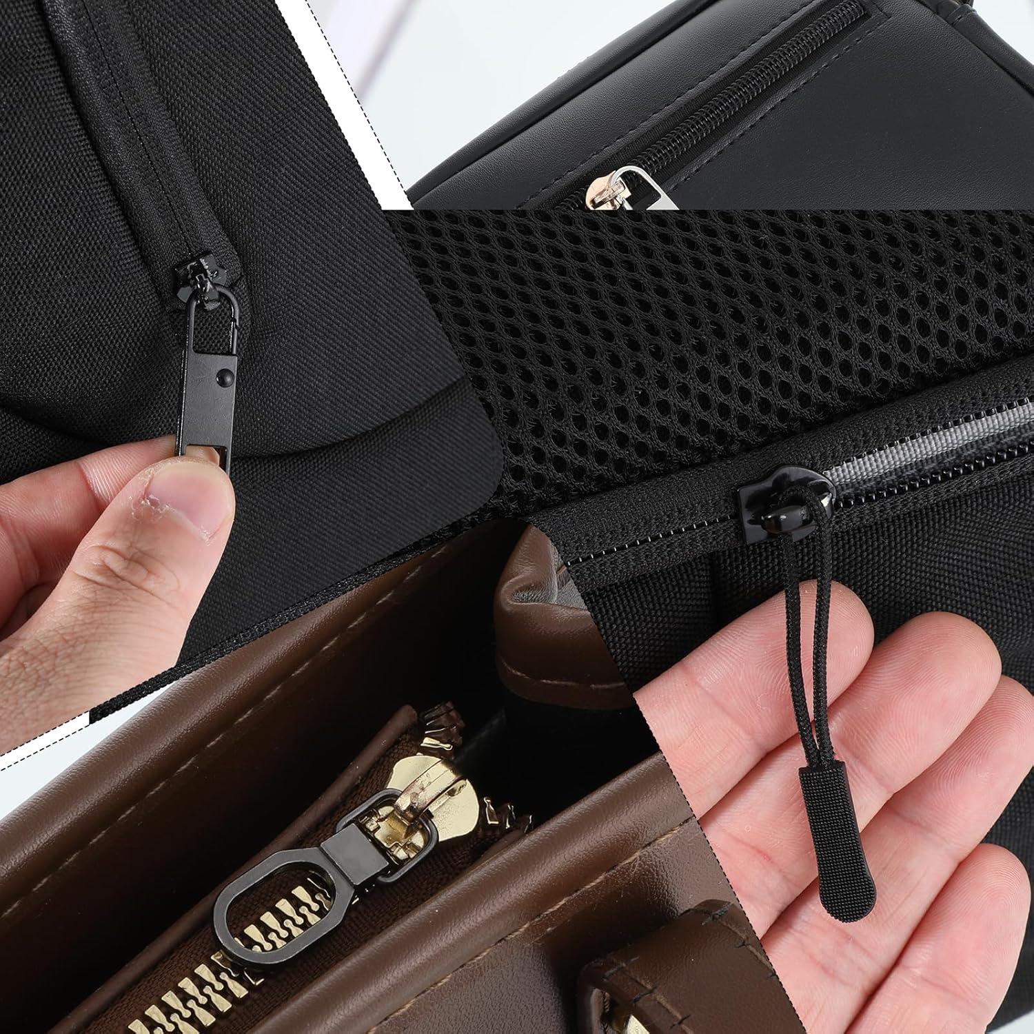 Kit de 32 Tiradores de Cremallera Universal QfwdfcTrenz - Metal y Plástico