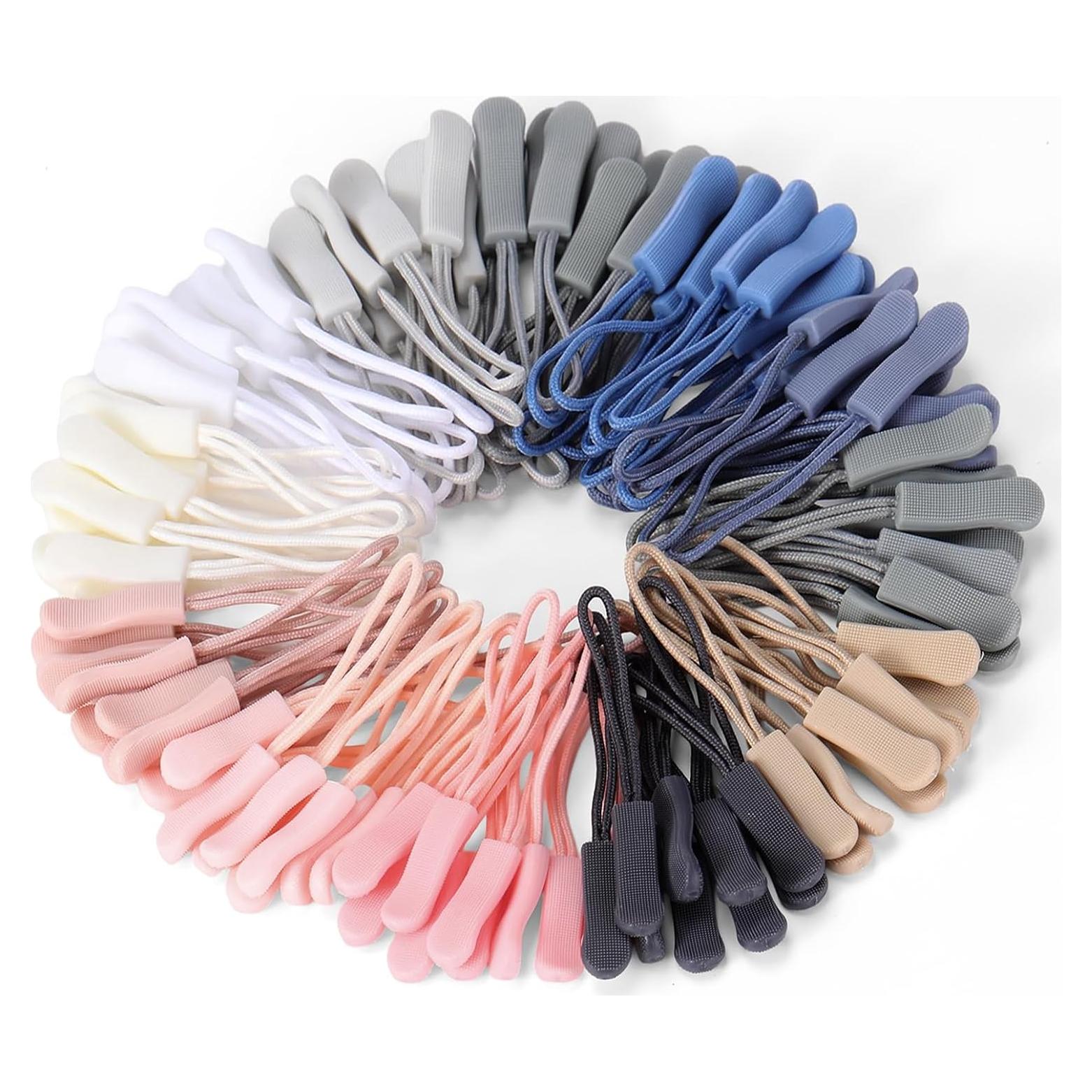 Tiradores de Cremallera Janinka 120 Pcs Multicolor 16.43 cm