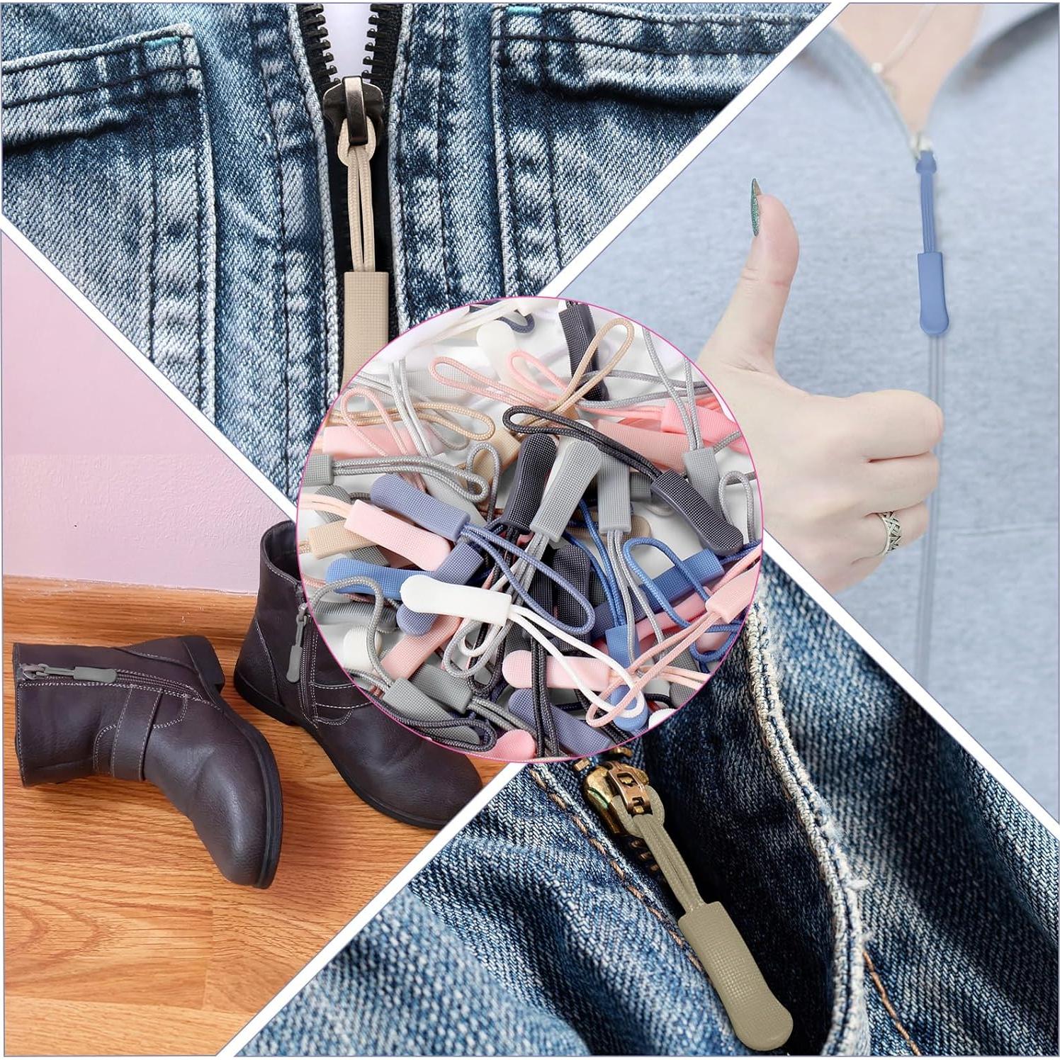 Tiradores de Cremallera Janinka 120 Pcs Multicolor 16.43 cm