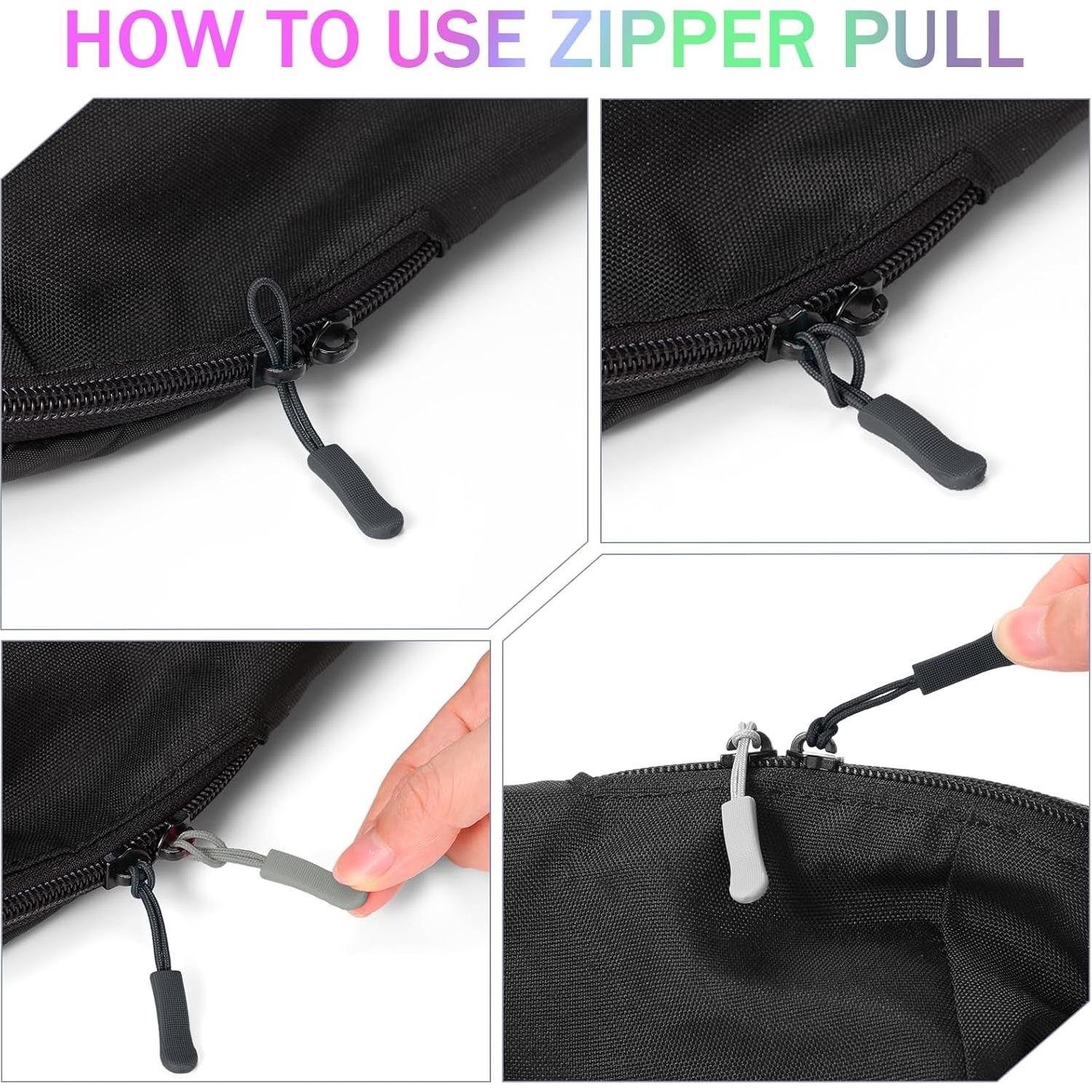 Tiradores de Cremallera Janinka 120 Pcs Multicolor 16.43 cm