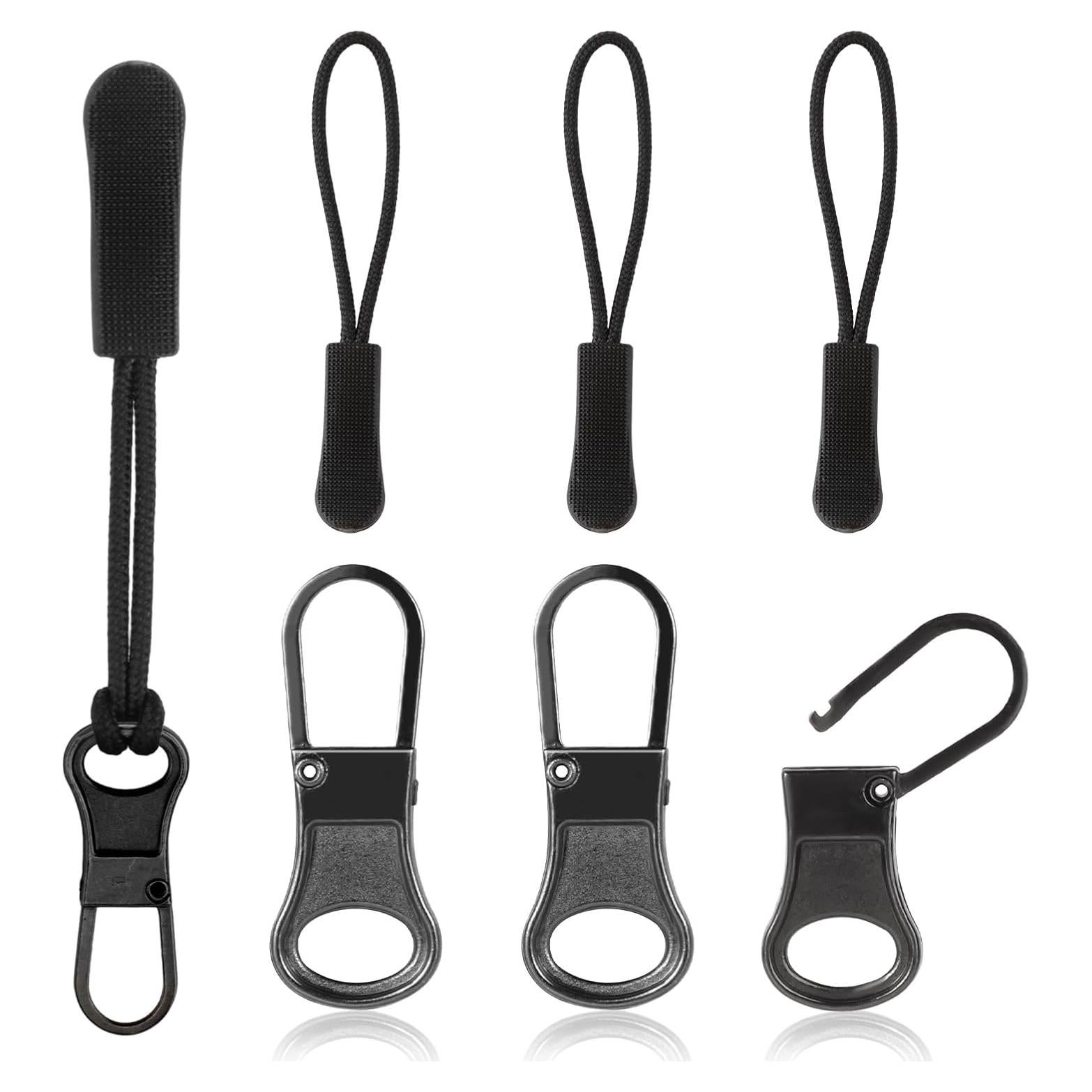 8 Piezas Tiradores de Cremallera Desmontables NQEUEPN 27x10mm