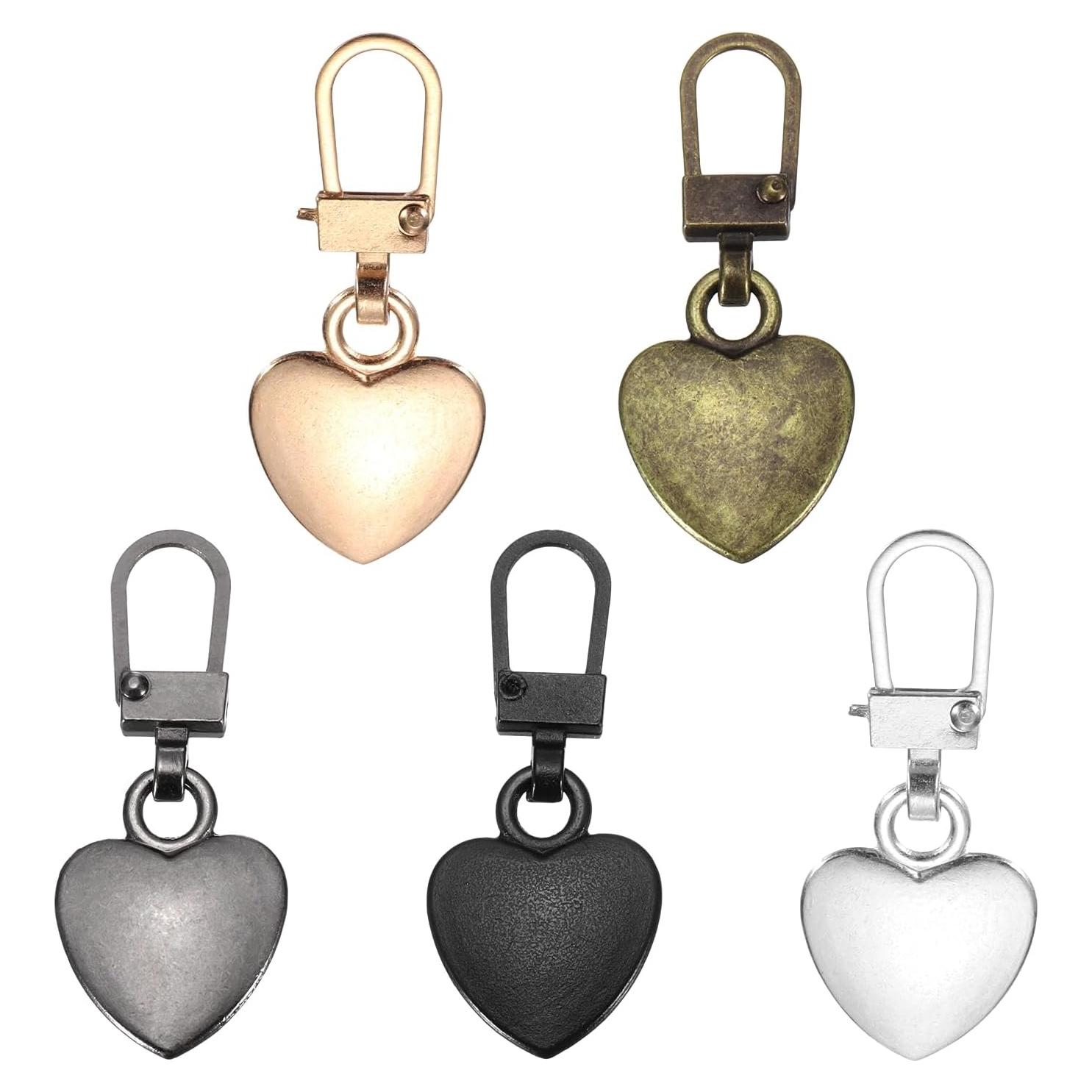 Tiradores de Cremallera de Metal MECCANIXITY 5 Pcs Multicolor