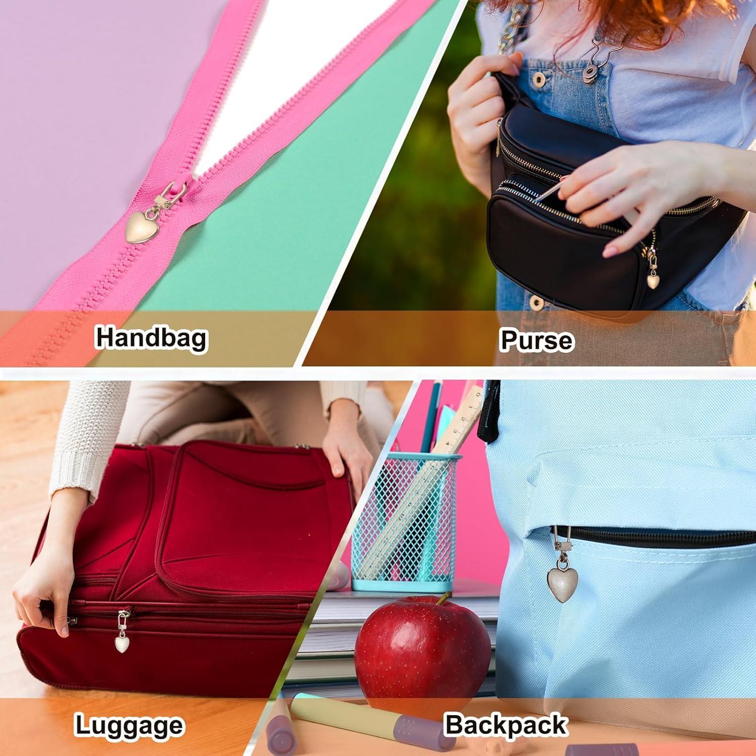 Tiradores de Cremallera de Metal MECCANIXITY 5 Pcs Multicolor