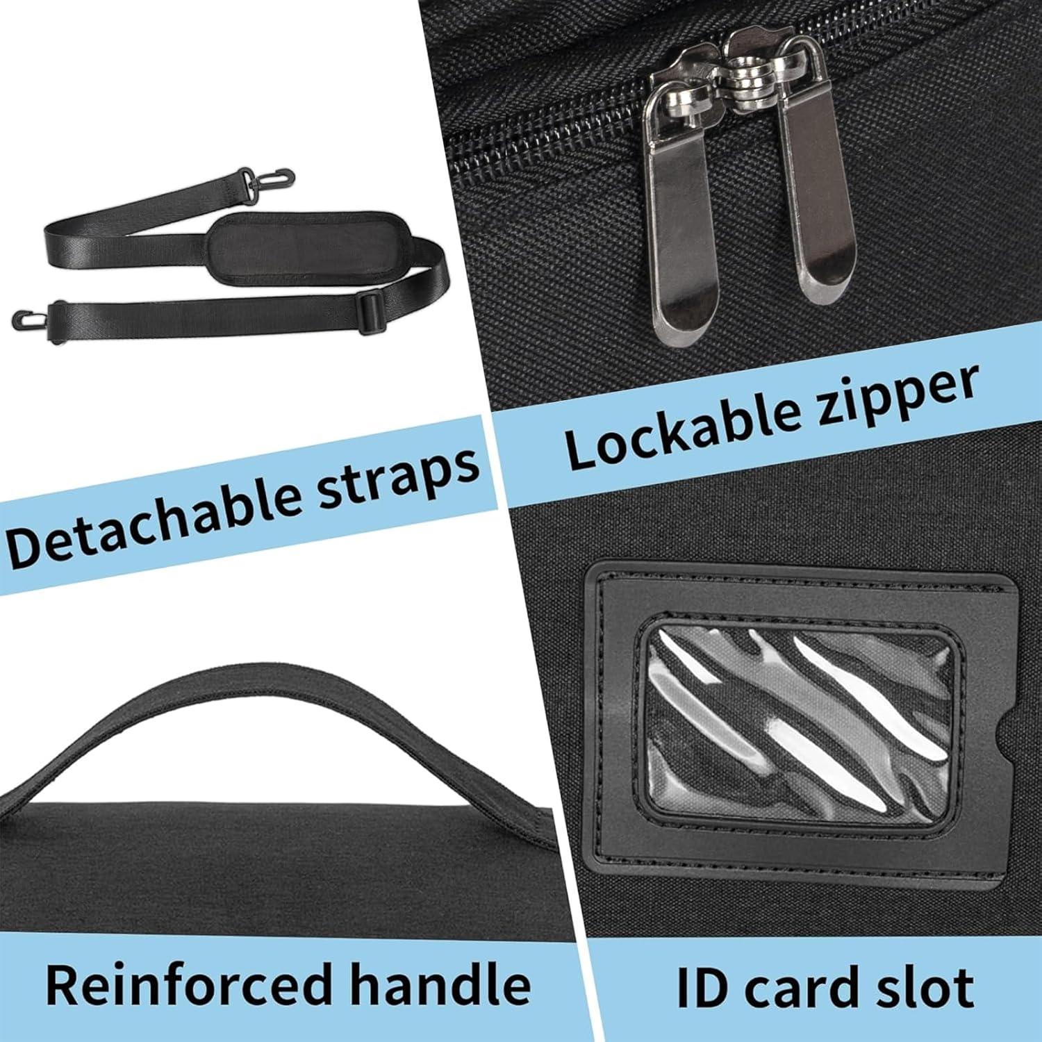 Organizador de Medicamentos WELIDAY 2 Capas 27.4x15x16cm