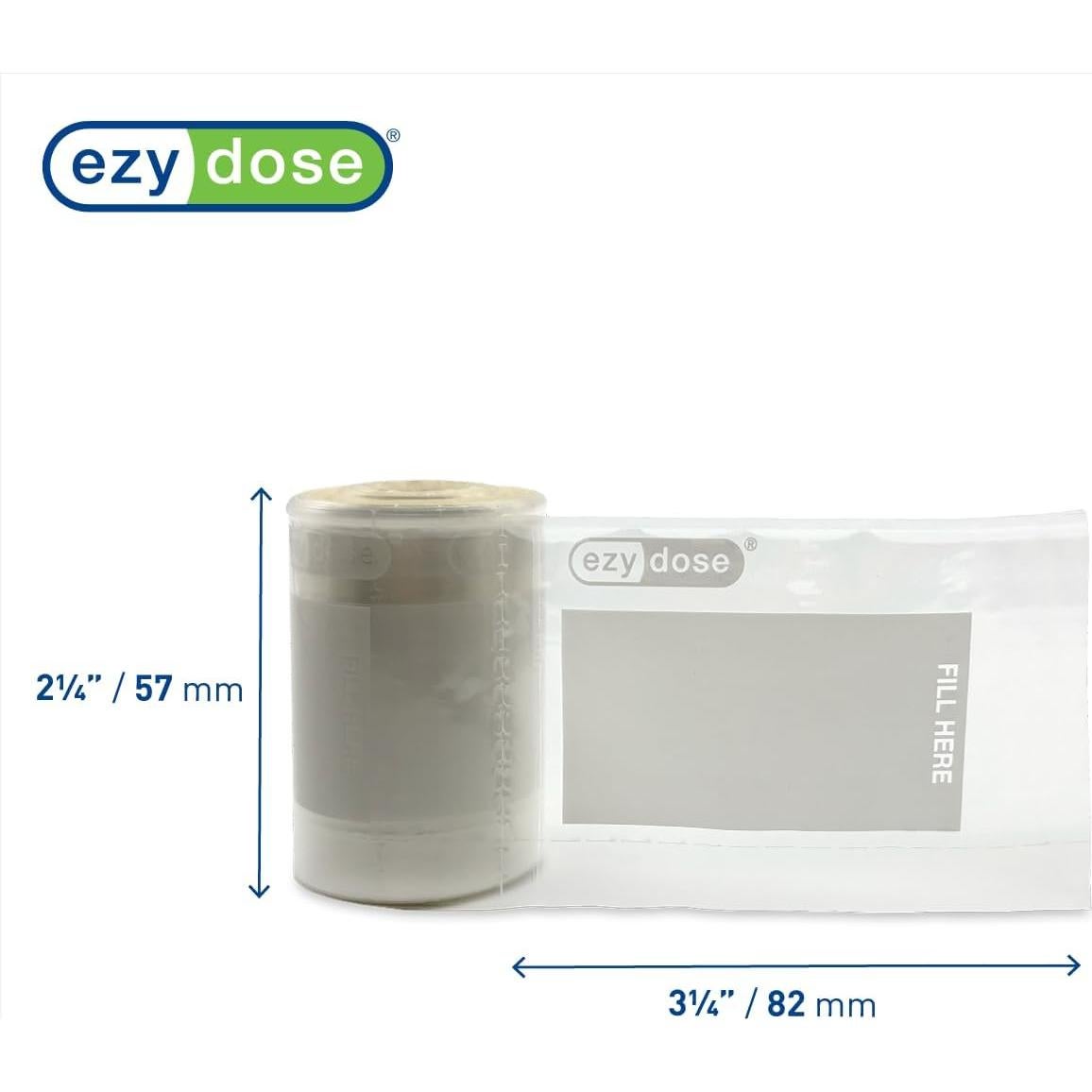 Bolsas Organizadoras de Pastillas Ezy Dose 400 Unidades Reutilizables