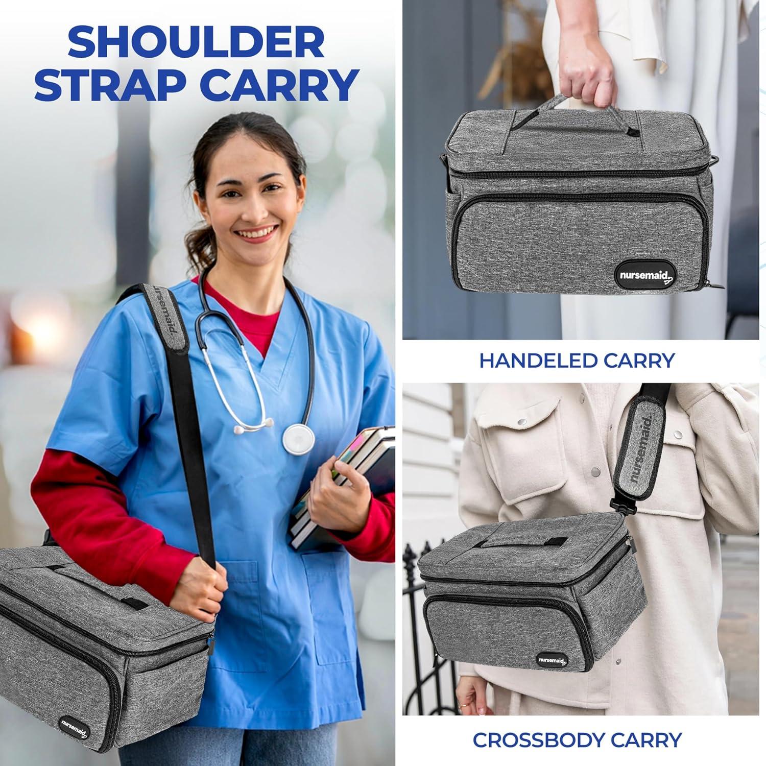 Bolsa de Medicamentos Nursemaid con Organizador y Control T°