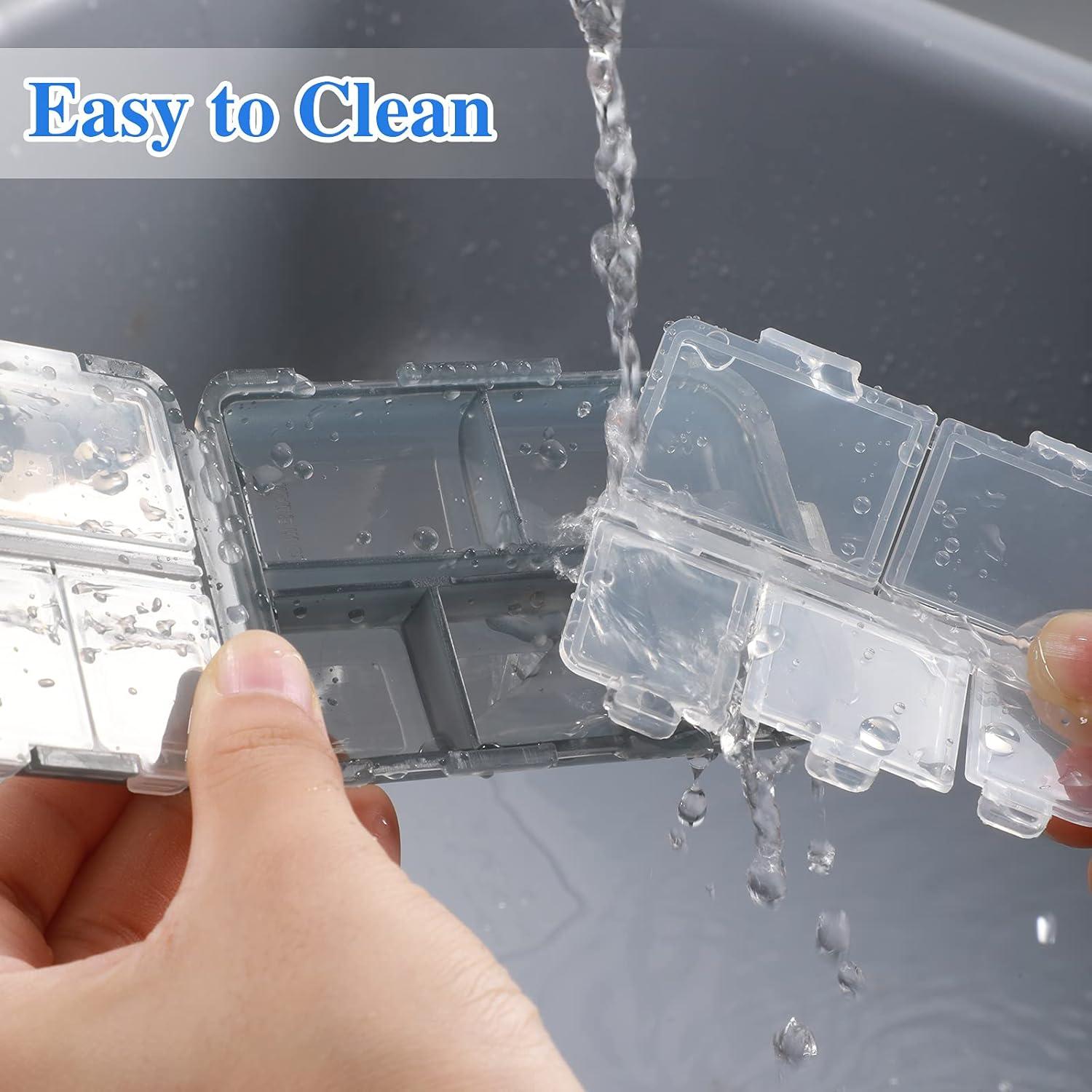 Organizador de Pastillas Semanal Patelai - 4 Piezas Portátil