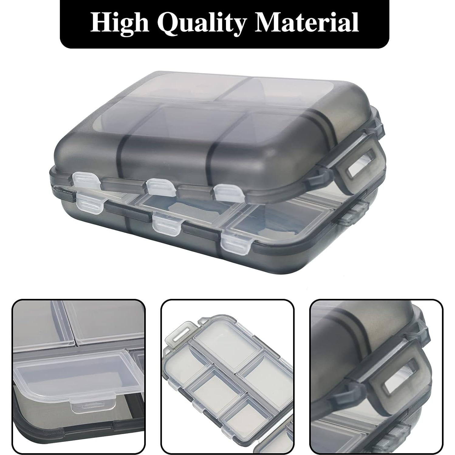 Organizador de Pastillas Semanal Patelai - 4 Piezas Portátil