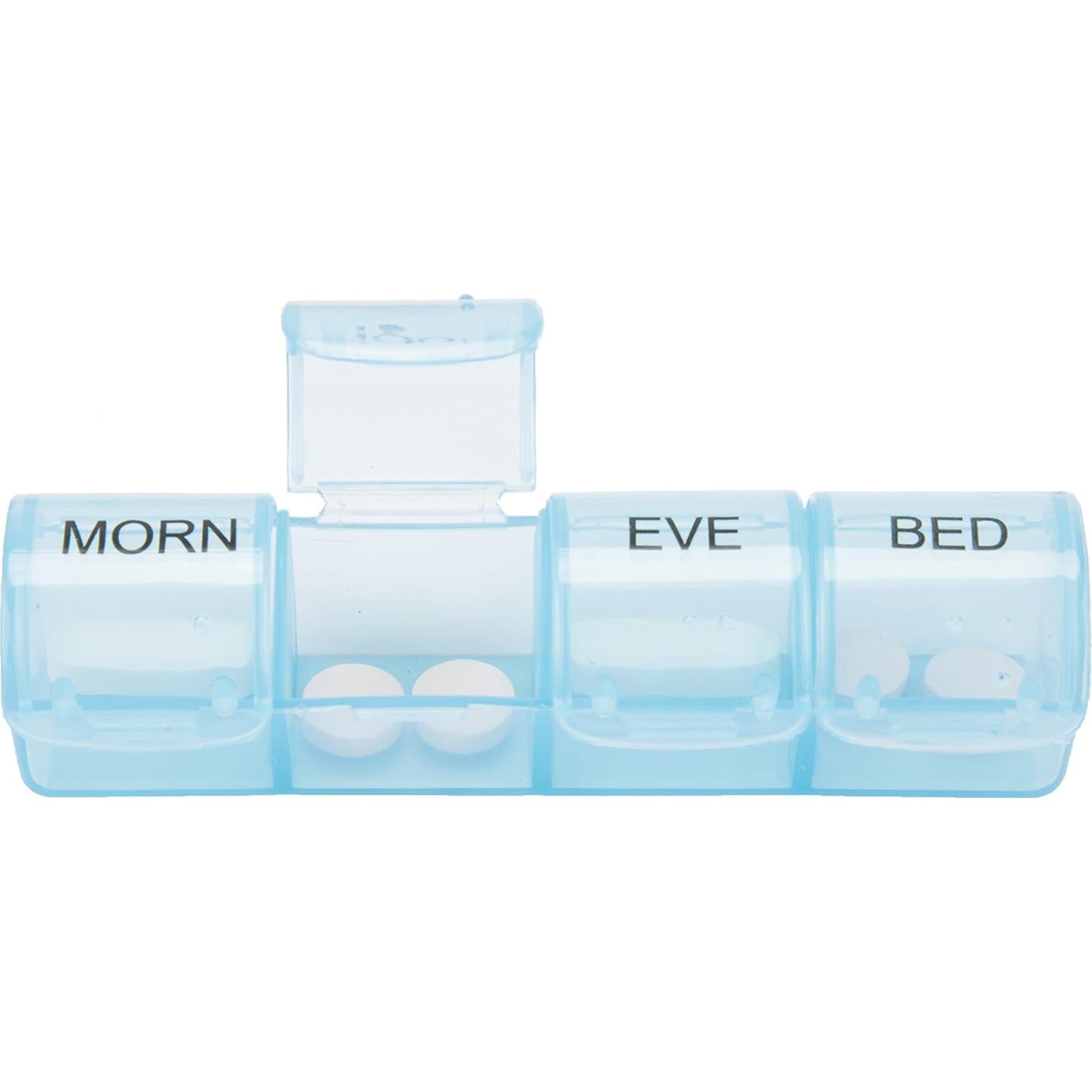 Organizador de Pastillas Travelon 7 Días Coloreado 19.7x10.8 cm