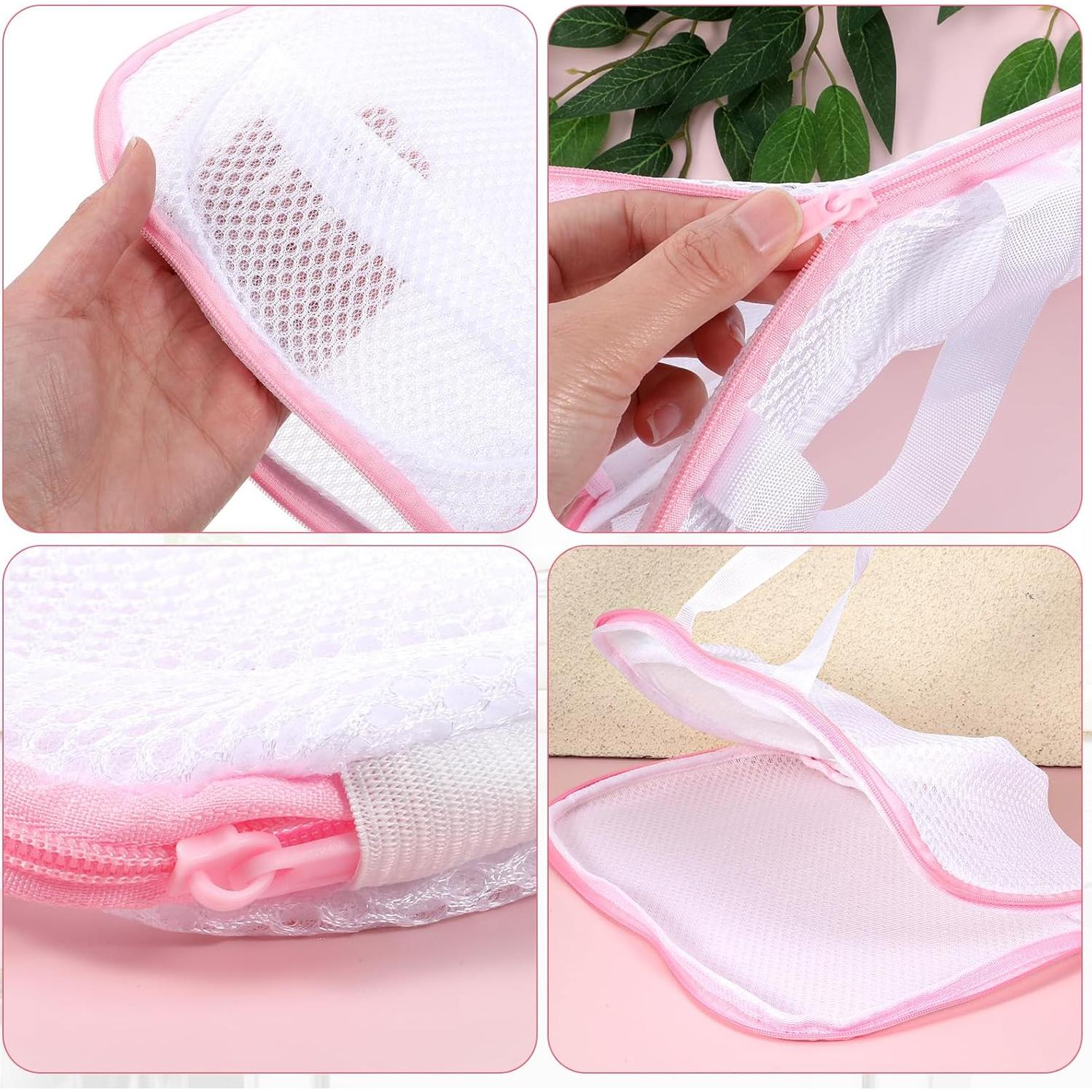 Paquete de 2 bolsas para lavar sujetadores LIQWEI 28x18cm