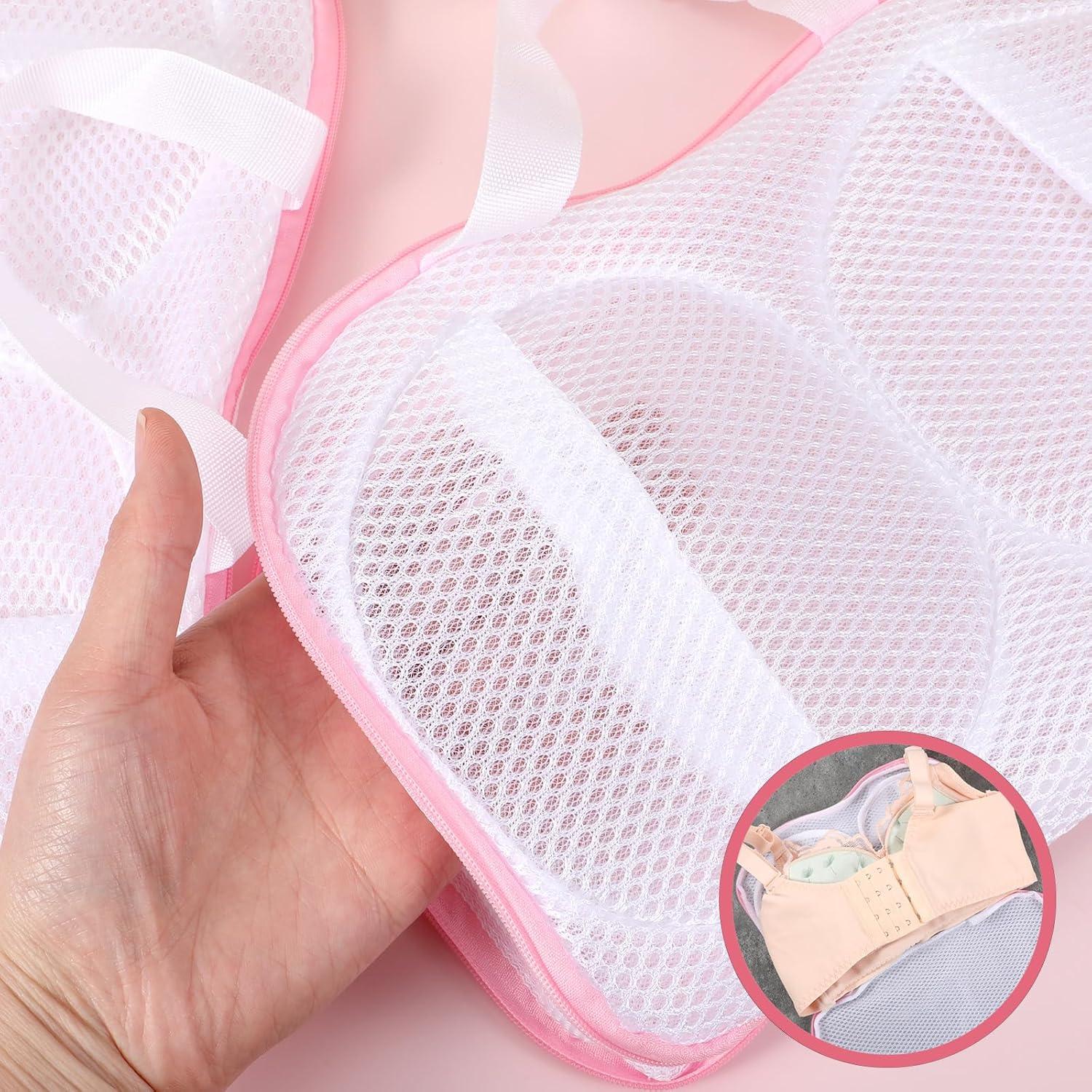 Paquete de 2 bolsas para lavar sujetadores LIQWEI 28x18cm