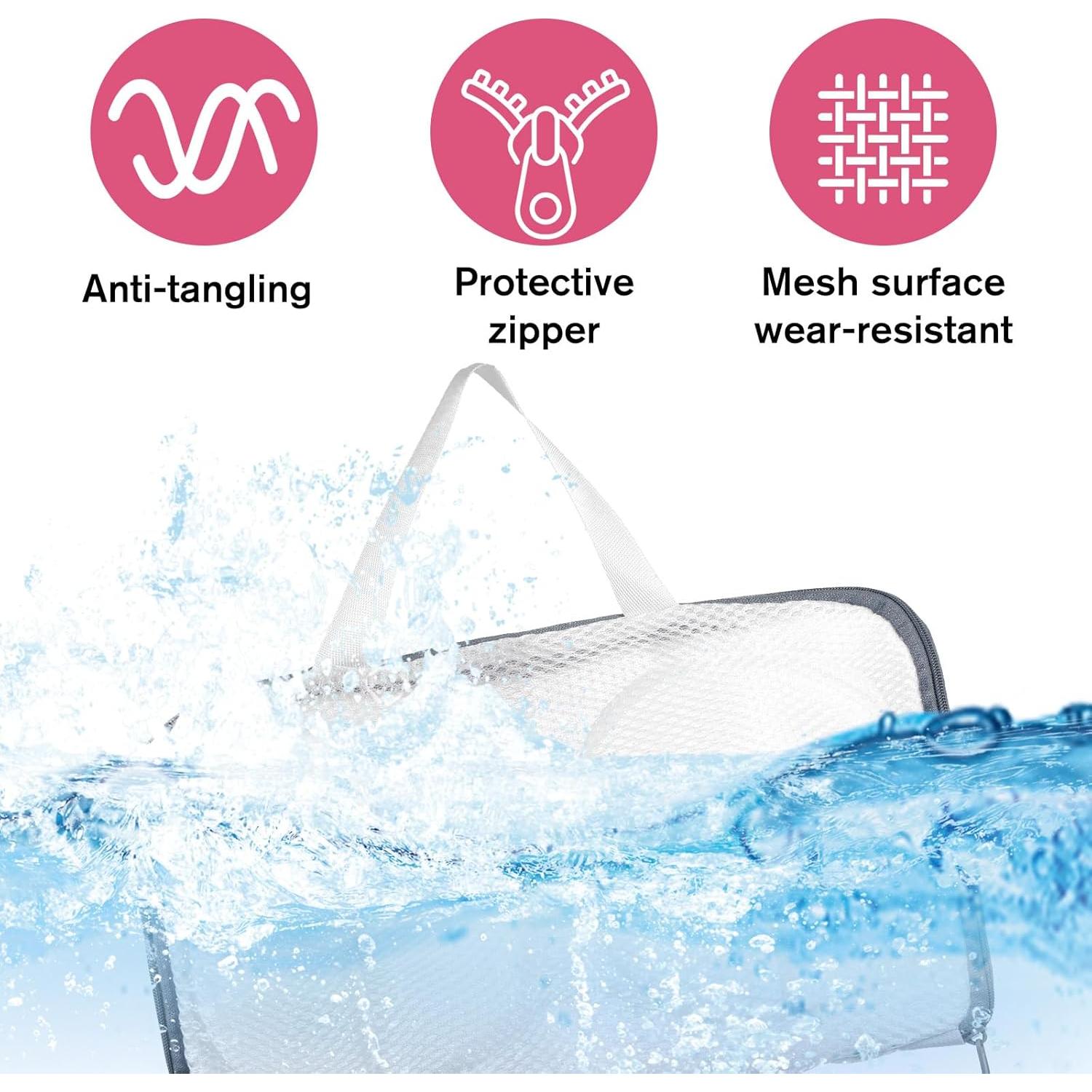 2 Bolsas de Lavado para Sujetadores Trinkrittey 32x18cm