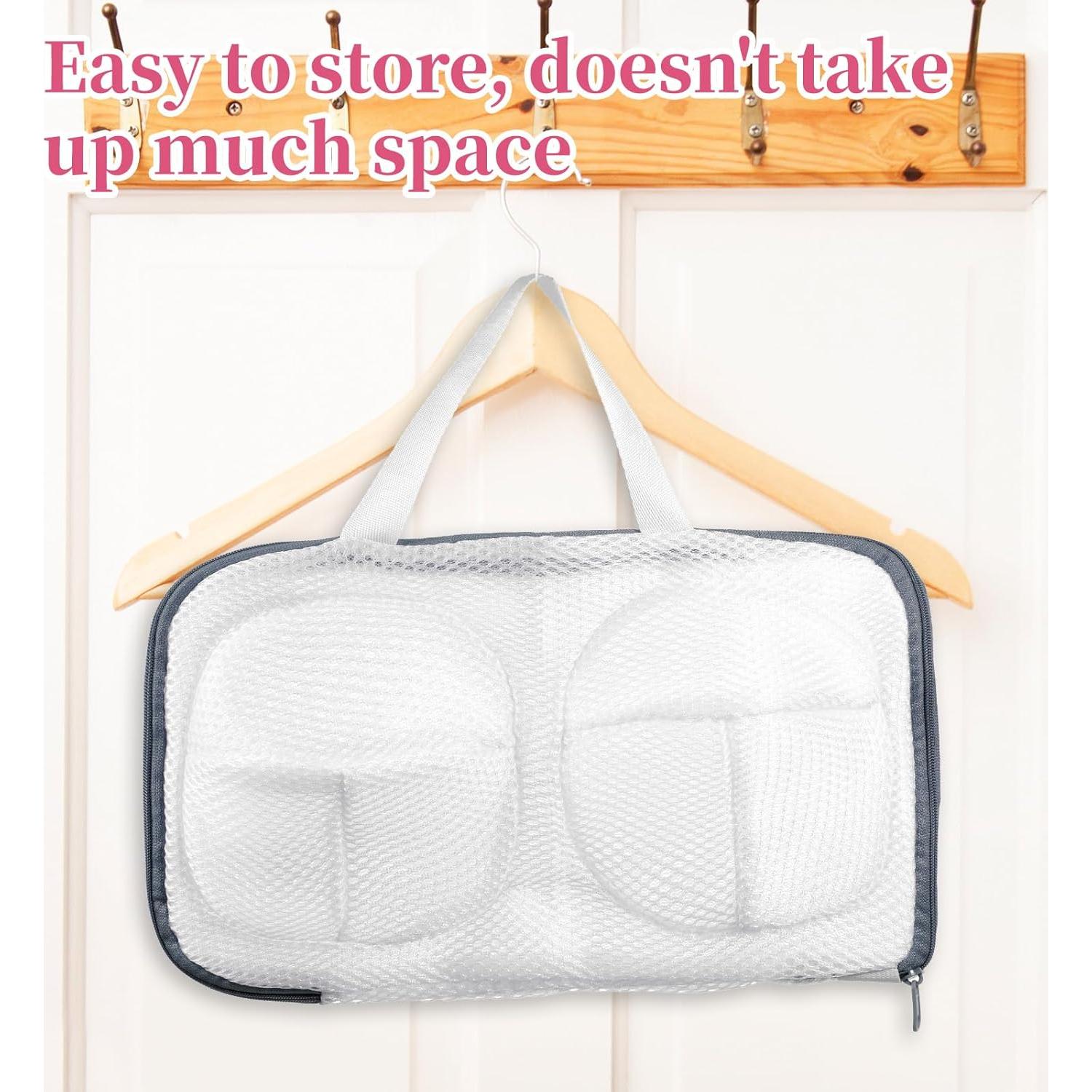 2 Bolsas de Lavado para Sujetadores Trinkrittey 32x18cm