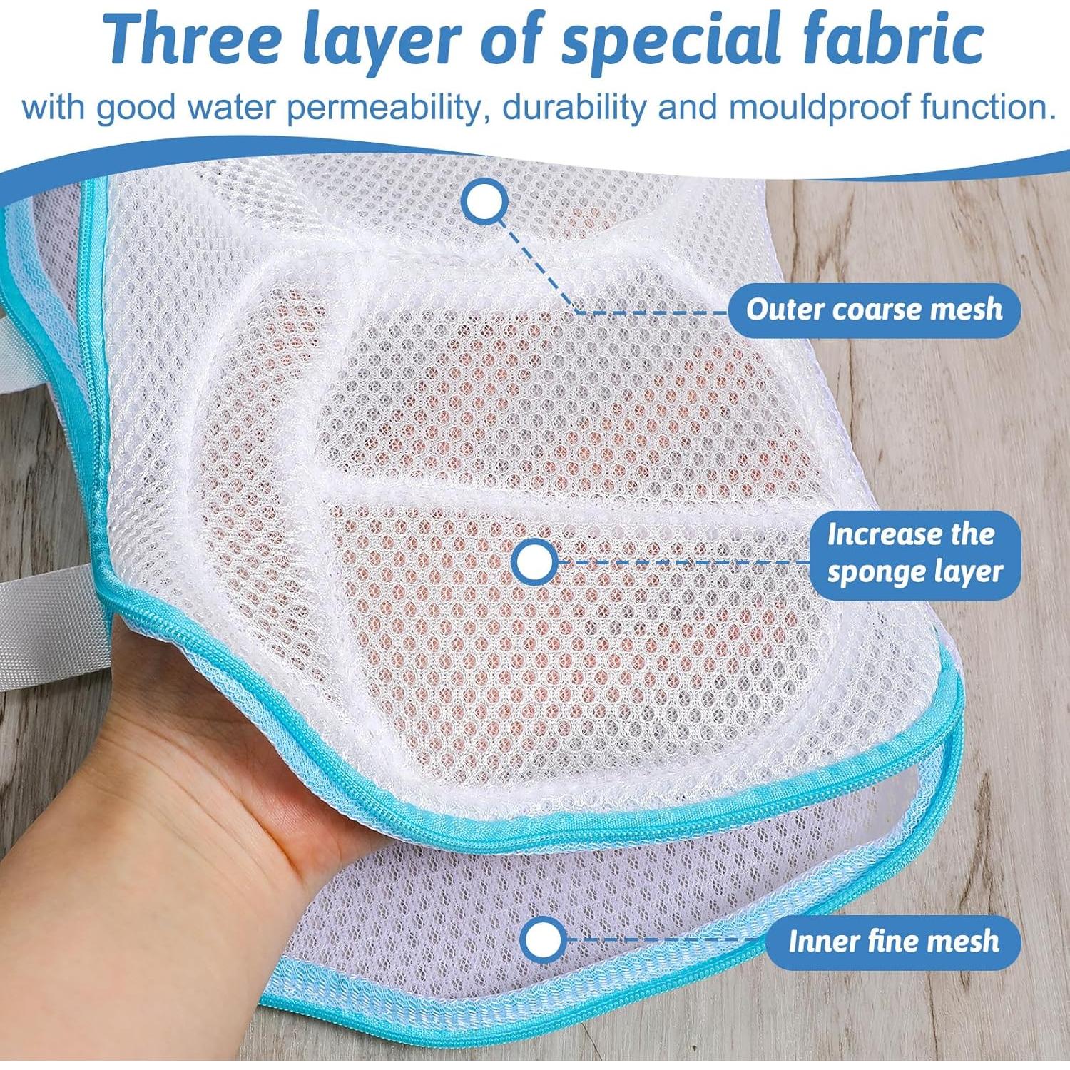 Juego de 2 bolsas de lavado para sujetadores Gsbnjuy 27x18 cm