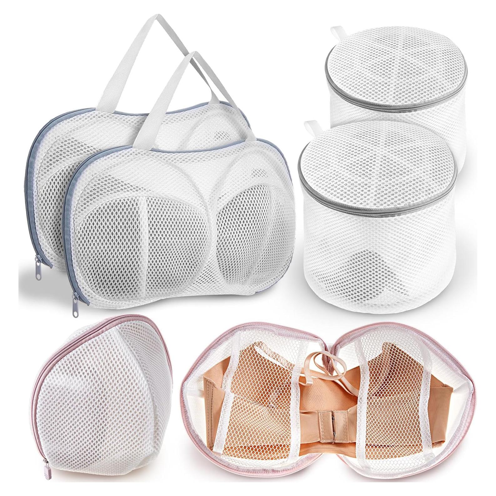 Bolsas de Lavado para Sujetadores SATINIOR 6 Piezas Malla