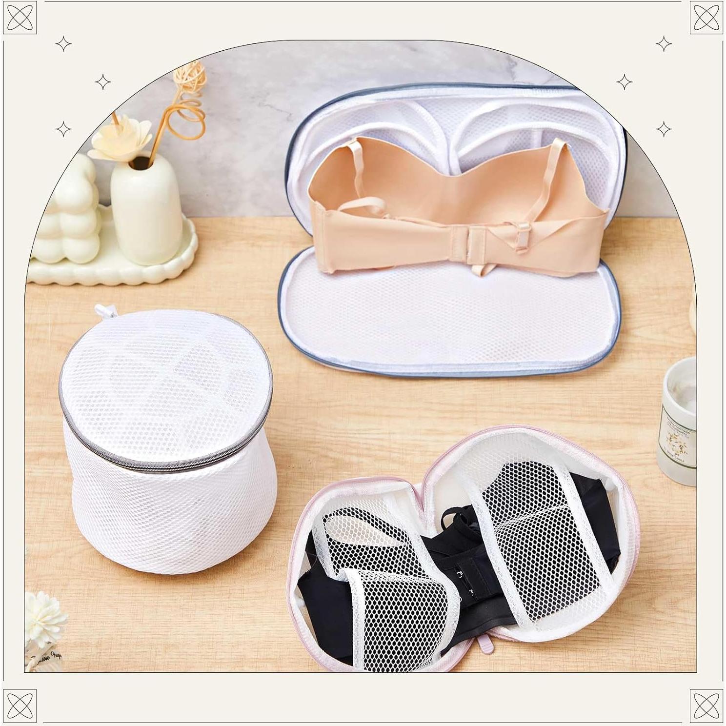 Bolsas de Lavado para Sujetadores SATINIOR 6 Piezas Malla