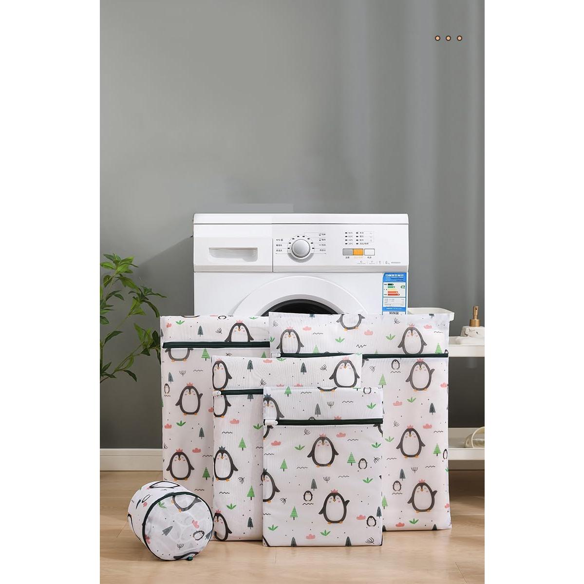 5 Bolsas de Malla para Lavandería Delicada Genérica