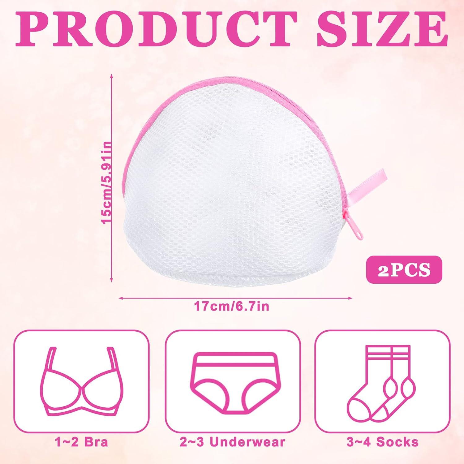 Bolsas de Lavado de Sujetadores Aysatogc 2 Piezas 17x15cm