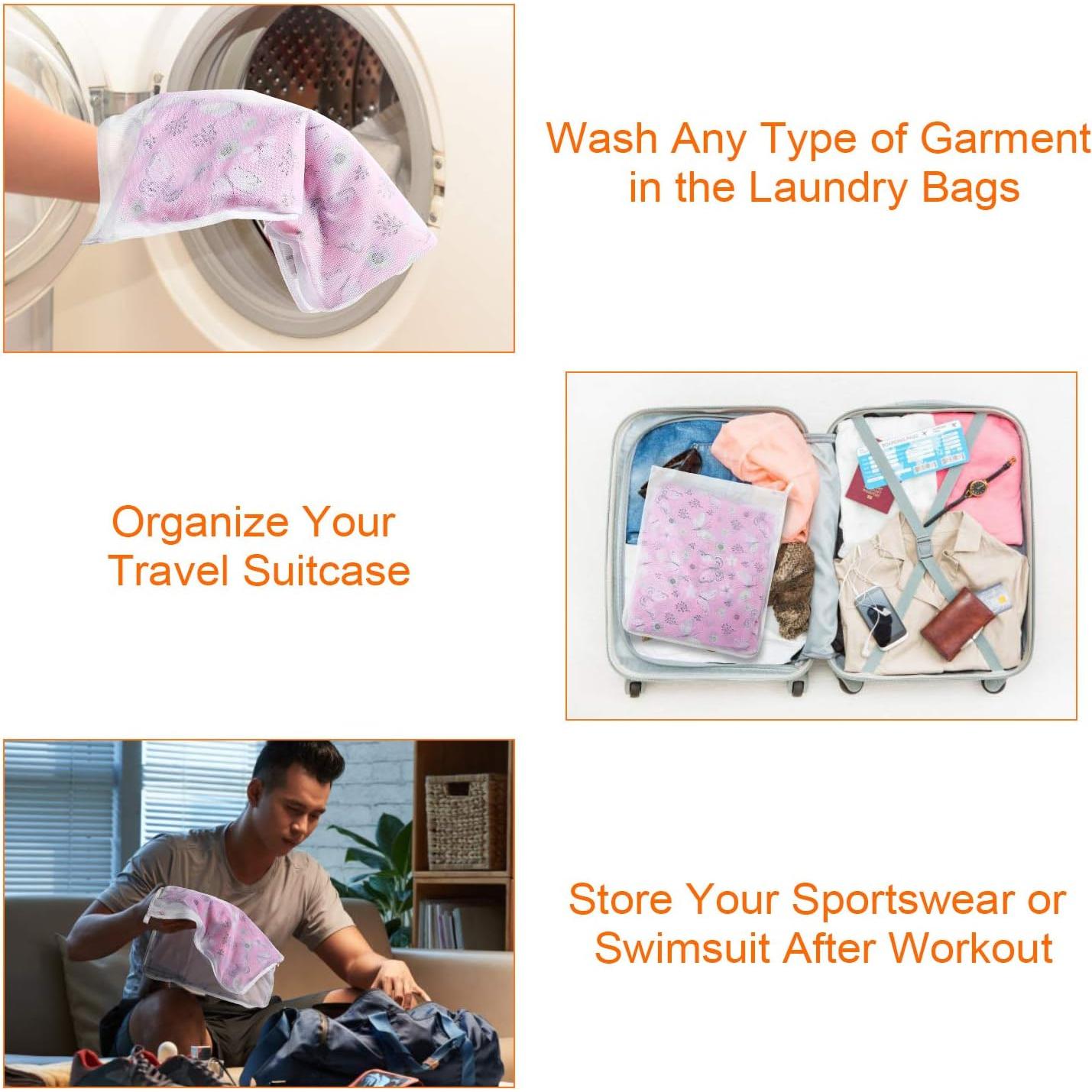 Bolsas de Lavandería RoomyRoc - 3 Piezas (2 Grandes y 1 Mediana)