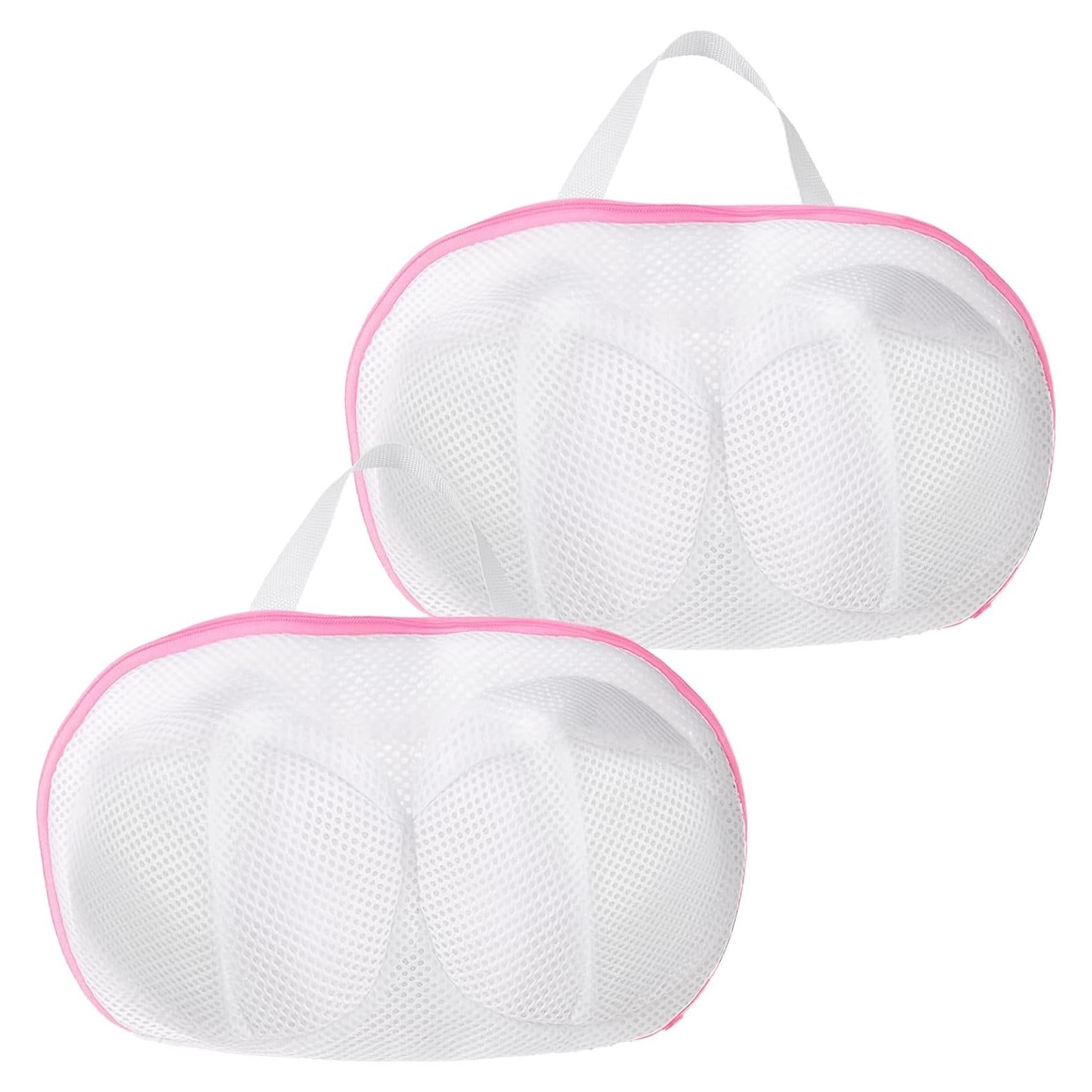 Paquete de 2 Bolsas de Lavado Ptwola para Sujetadores 38x26cm