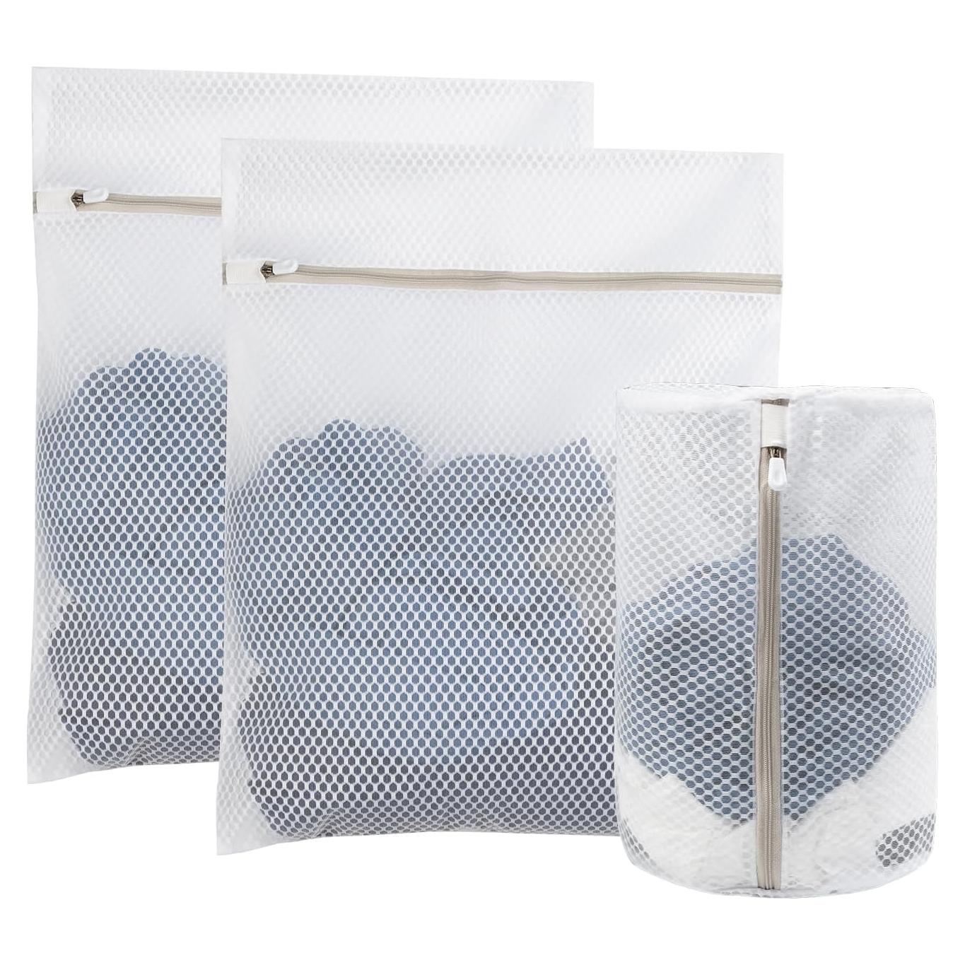 Bolsa de Lavandería 3 Piezas Viejo-nuevo con Cremallera