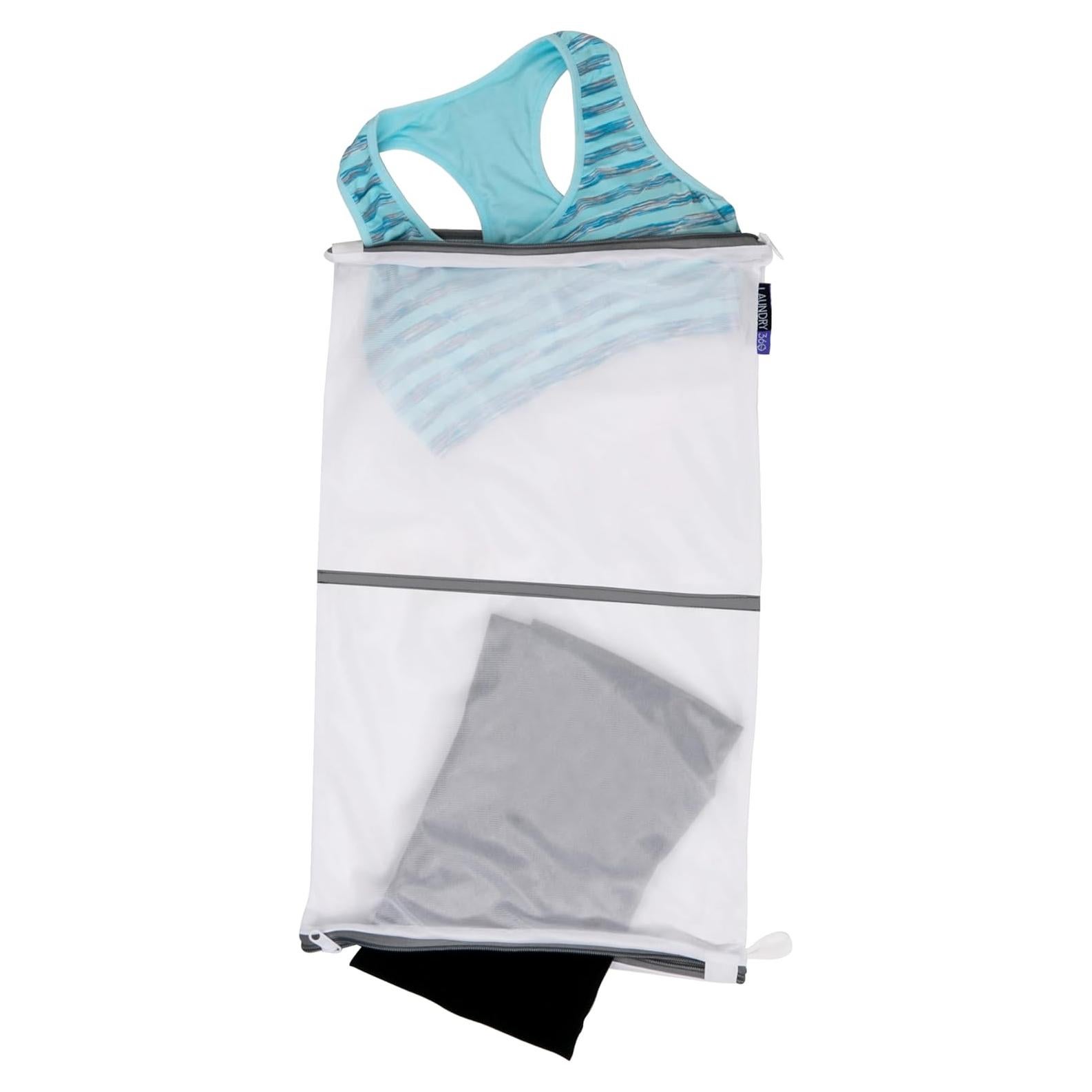 Bolsa de Lavado Doble Compartimento Laundry 360 61x33 cm