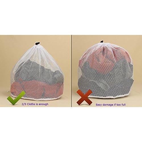 Juego de 3 bolsas de lavado LKERLAN para prendas delicadas