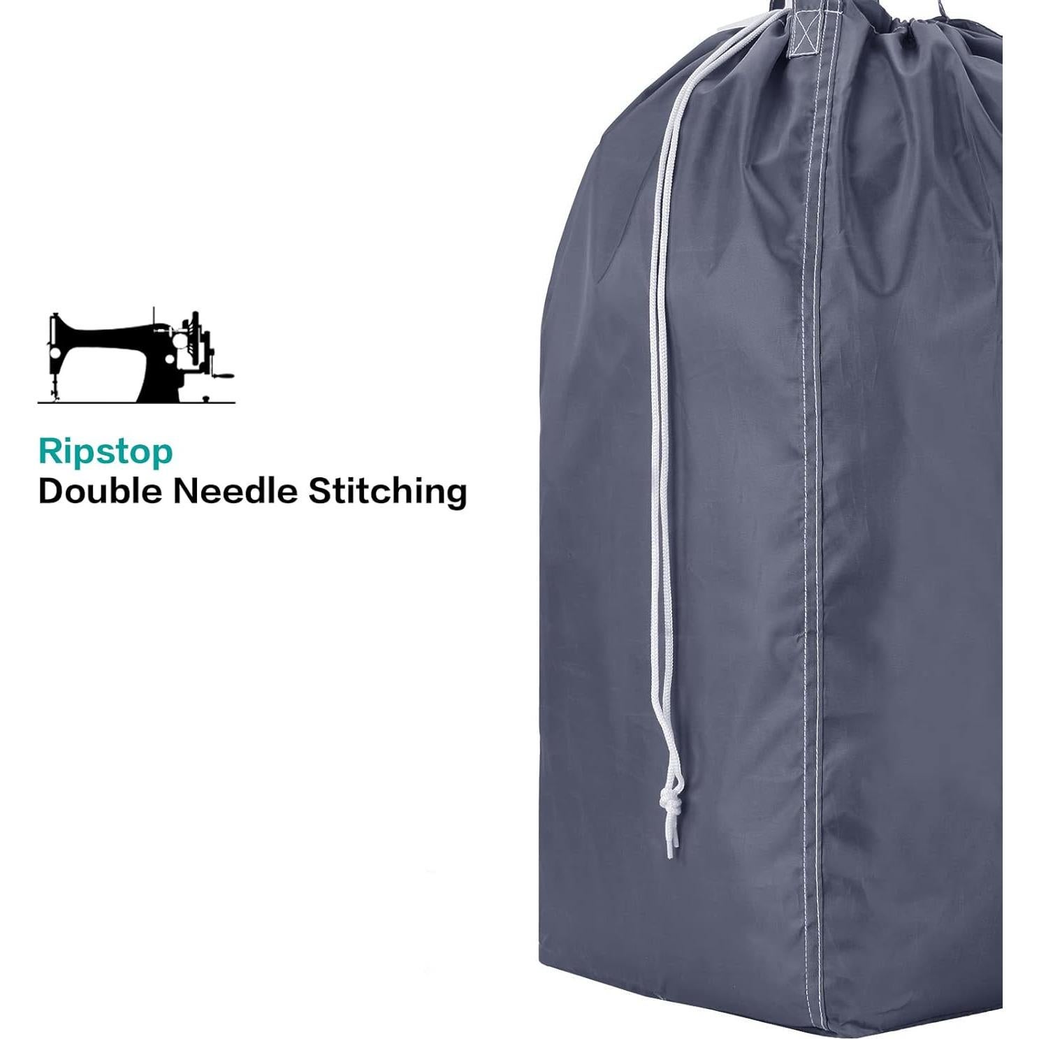 Bolsa de Lavandería HOMEST 2 Piezas Grande Azul y Gris