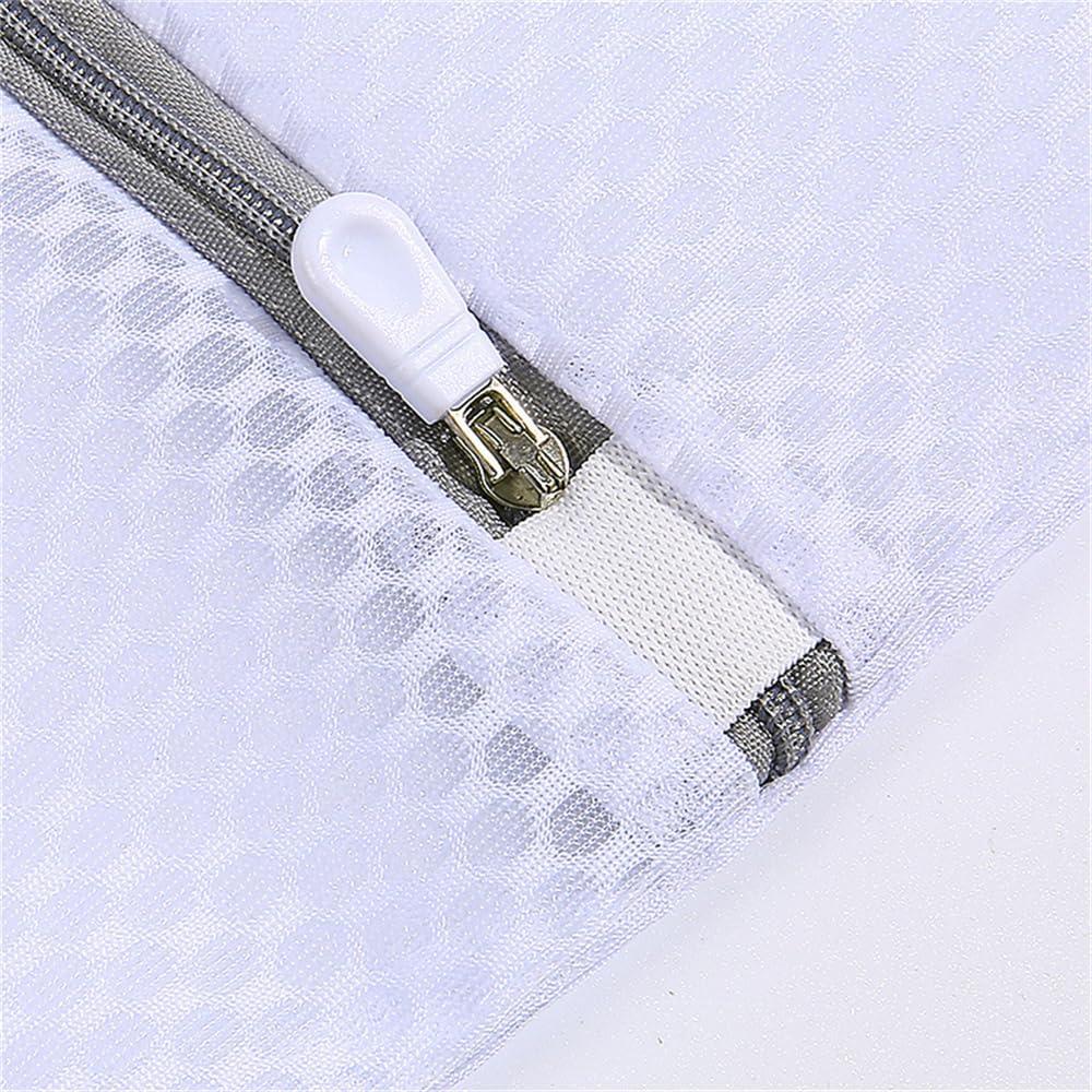 4 Bolsas de Lavandería de Malla WHTCHSU 30x40 cm Duraderas