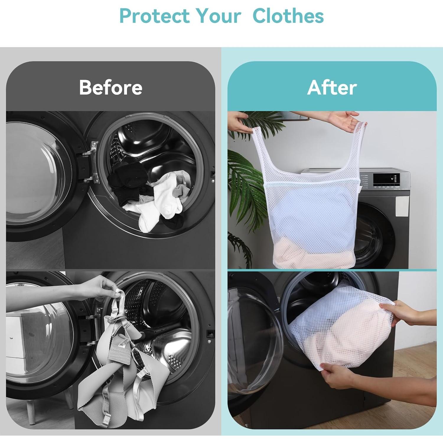 Bolsas de Malla para Lavandería OTraki 33x40 y 40x45 cm