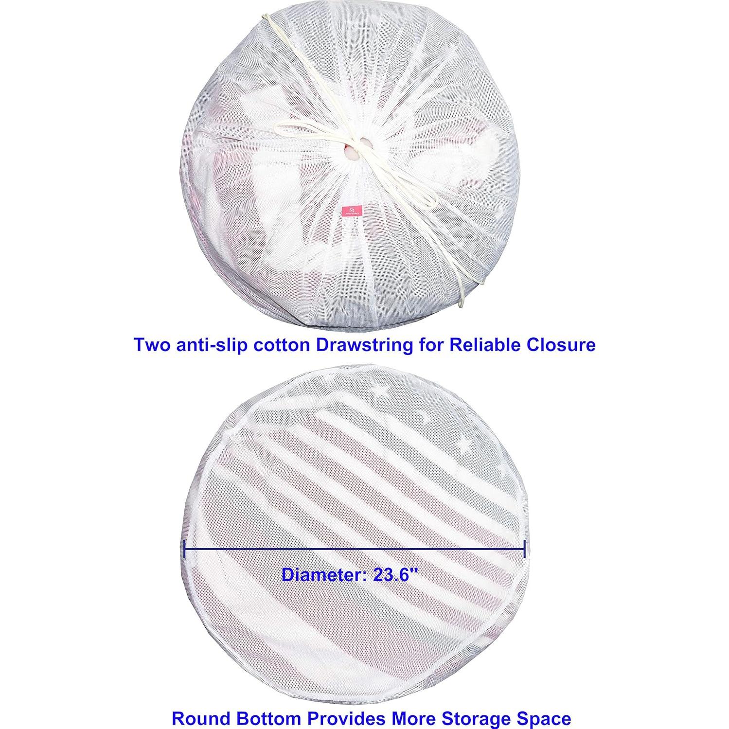 Bolsa de Lavandería Freegrace Grande Cilíndrica 120 g/m²