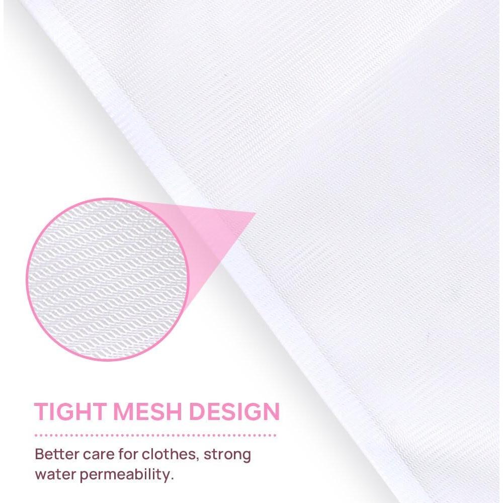 FGY 3 Bolsas de Malla para Lavandería - Mediana 30.48x40.64 cm