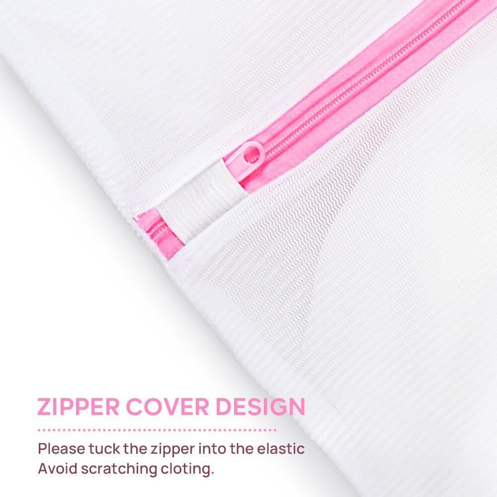 FGY 3 Bolsas de Malla para Lavandería - Mediana 30.48x40.64 cm