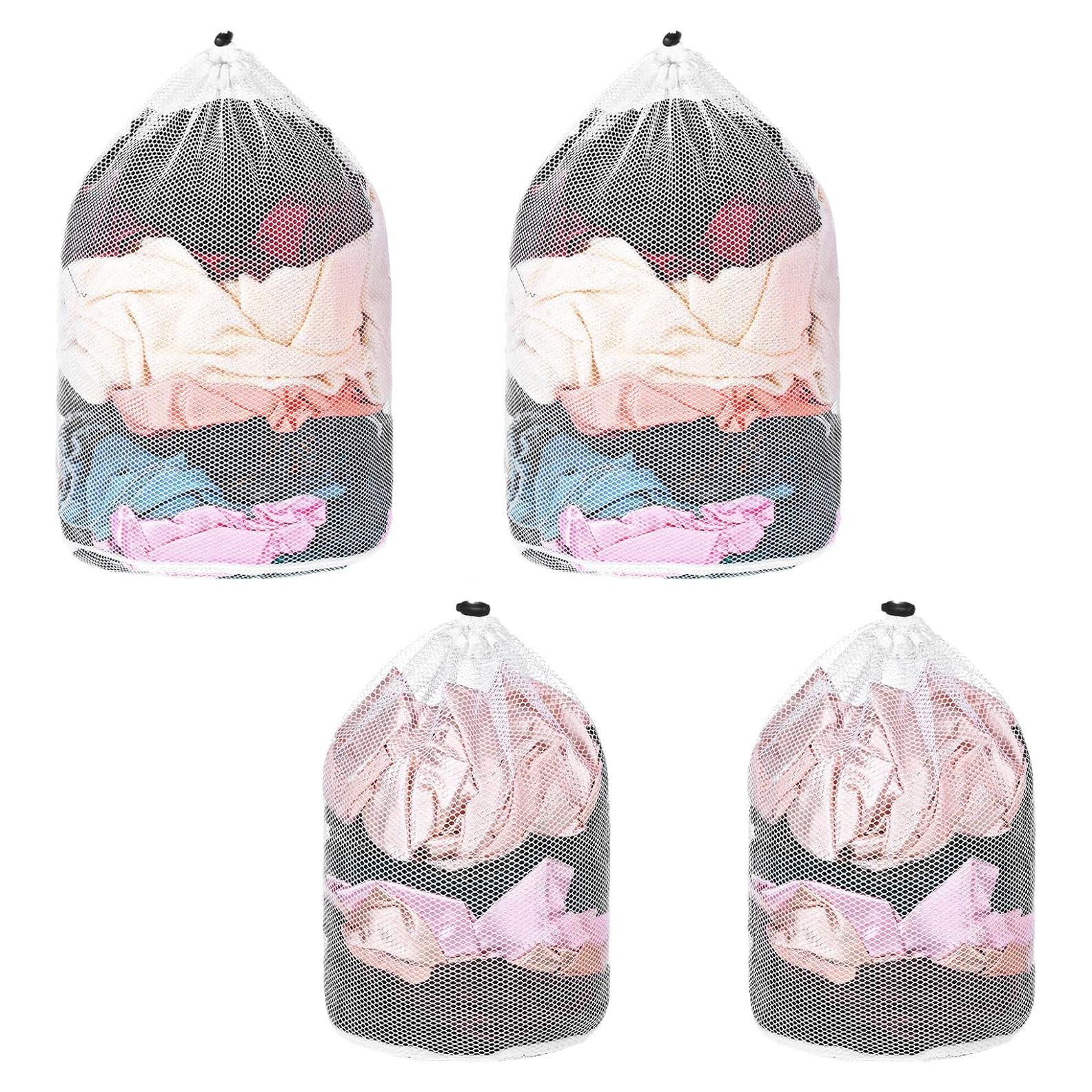 Bolsas de Lavandería de Malla ElevateTech 4 Pcs con Cierre