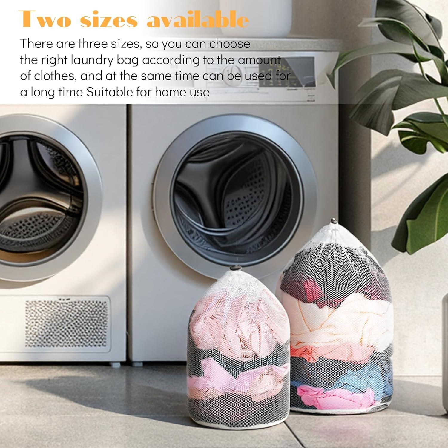 Bolsas de Lavandería de Malla ElevateTech 4 Pcs con Cierre