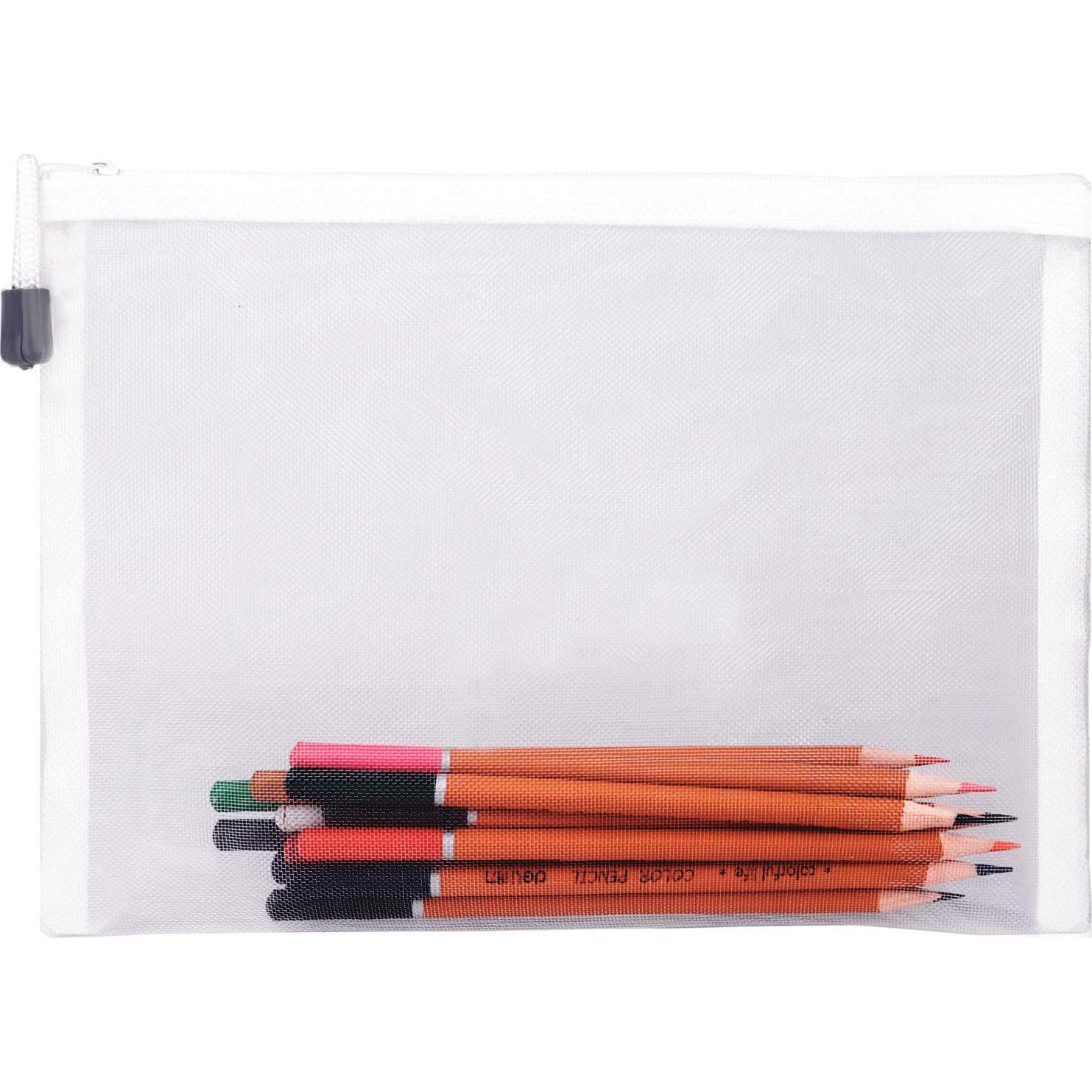 20 Bolsas de Malla con Cremallera Puchifoda 24x18 cm Blancas