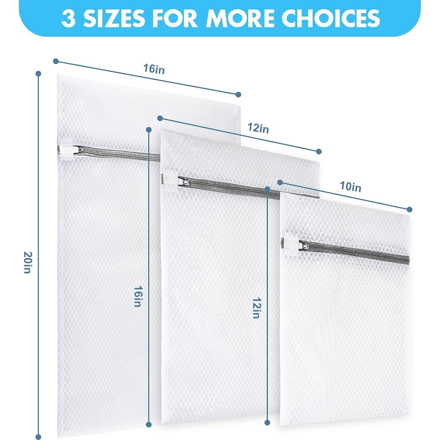 Bolsas de Lavandería de Malla VUEKYN - 3 Tamaños (Grande, Mediana, Pequeña)