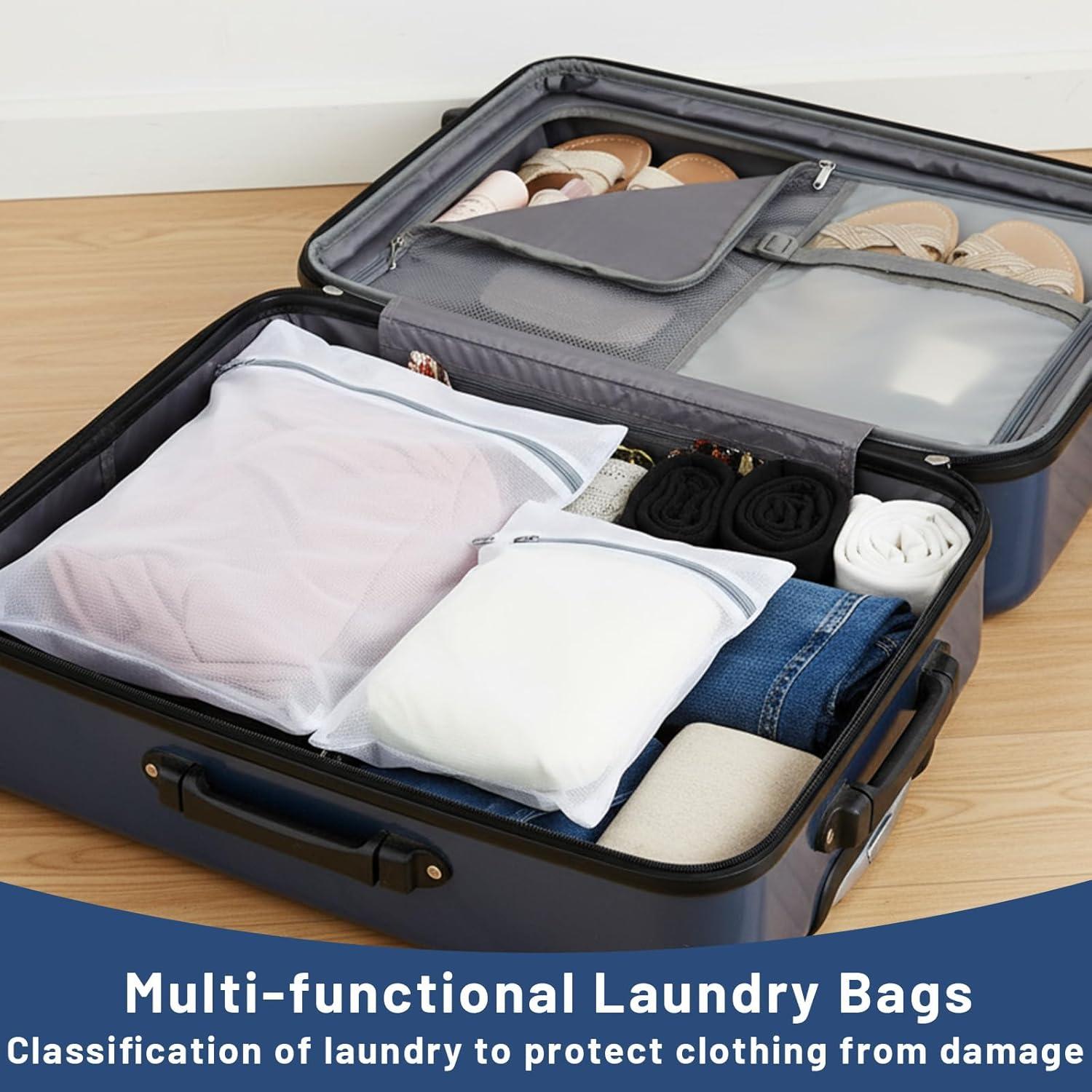 Juego de 3 Bolsas de Malla para Lavandería Nogeqi - Delicados